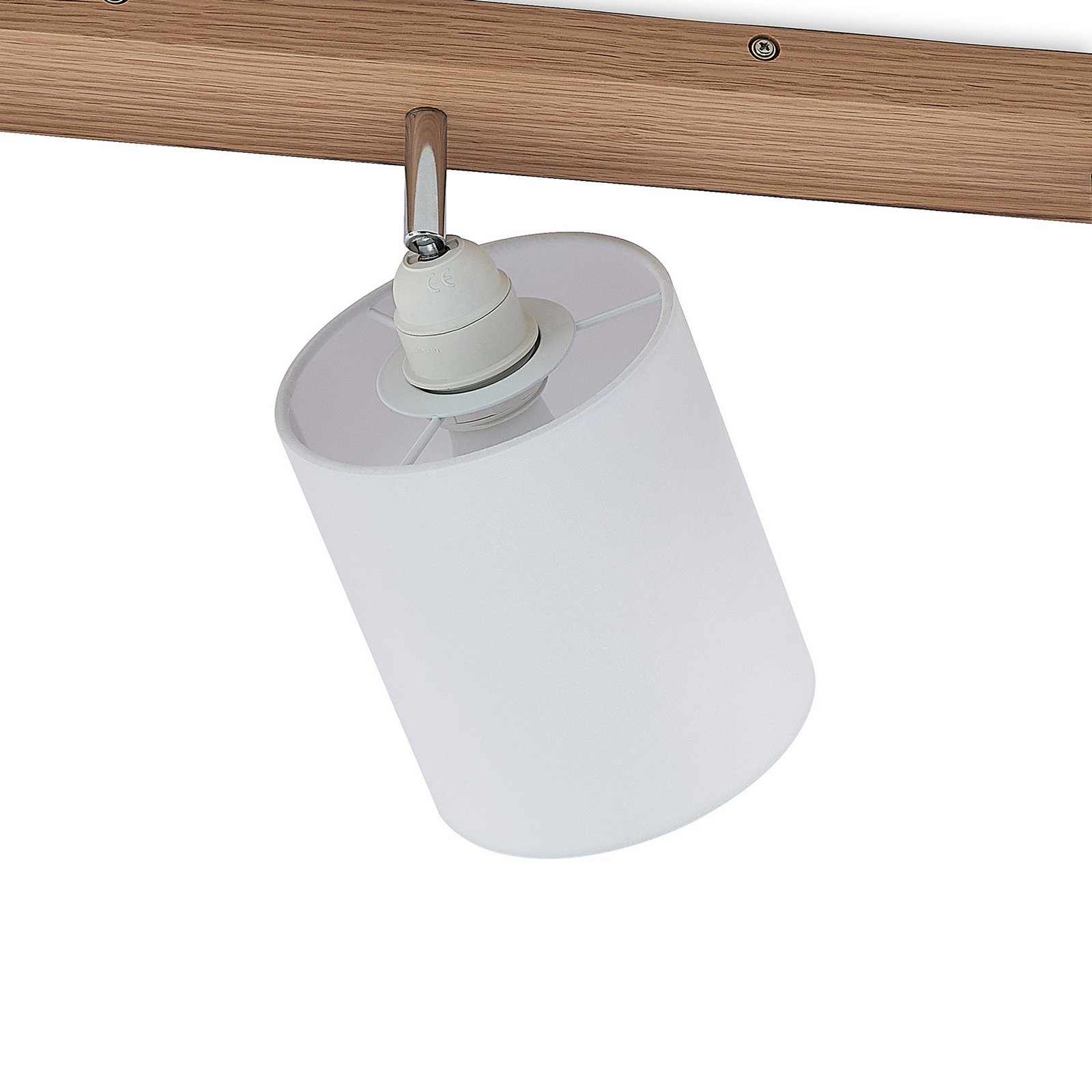 Lindby Imarin ceiling spotlight, 3-bulb, white