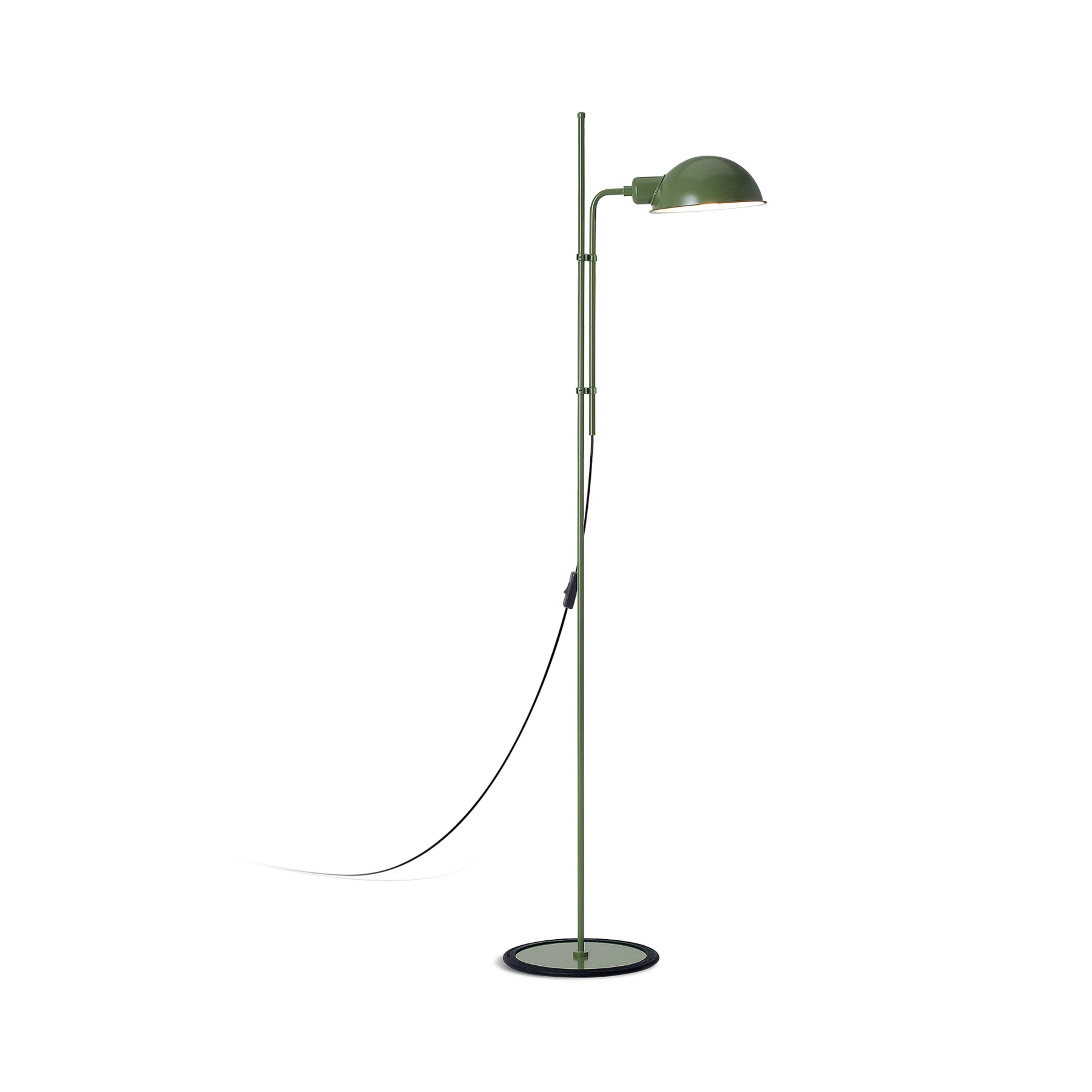 Lámpara de pie Funiculí, verde - MARSET