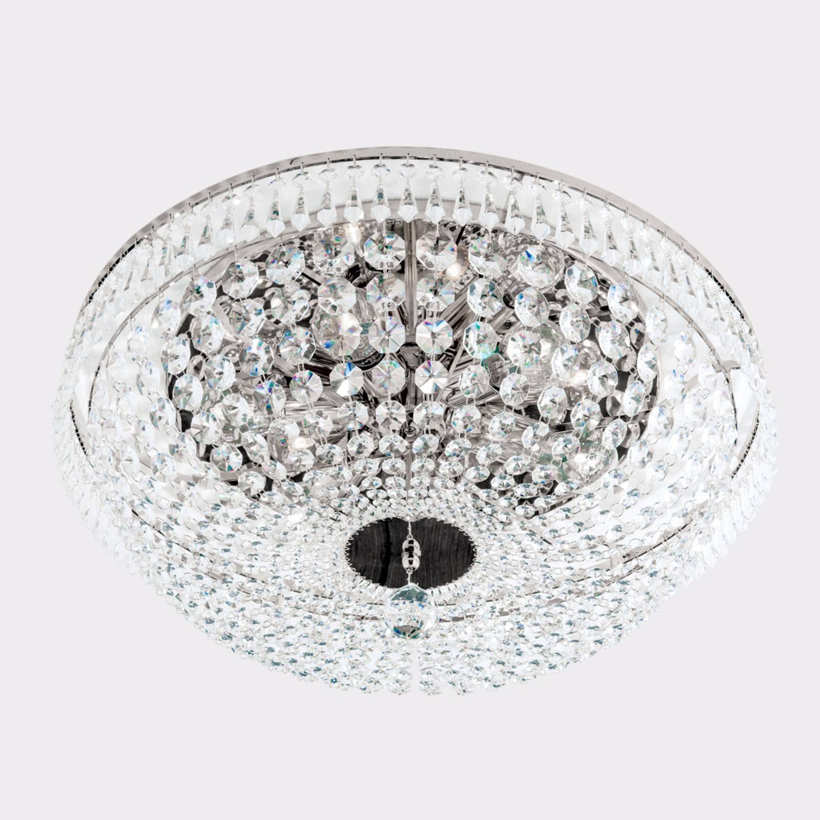ORION Chromumrandete Deckenleuchte SHERATA 55 cm