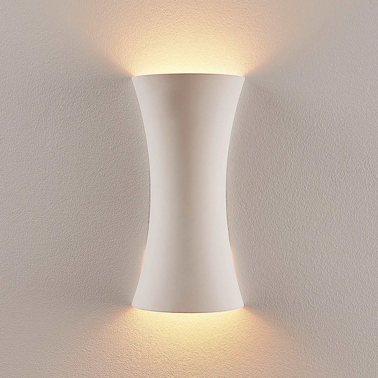 Edon Wandleuchte Cast White - Lindby