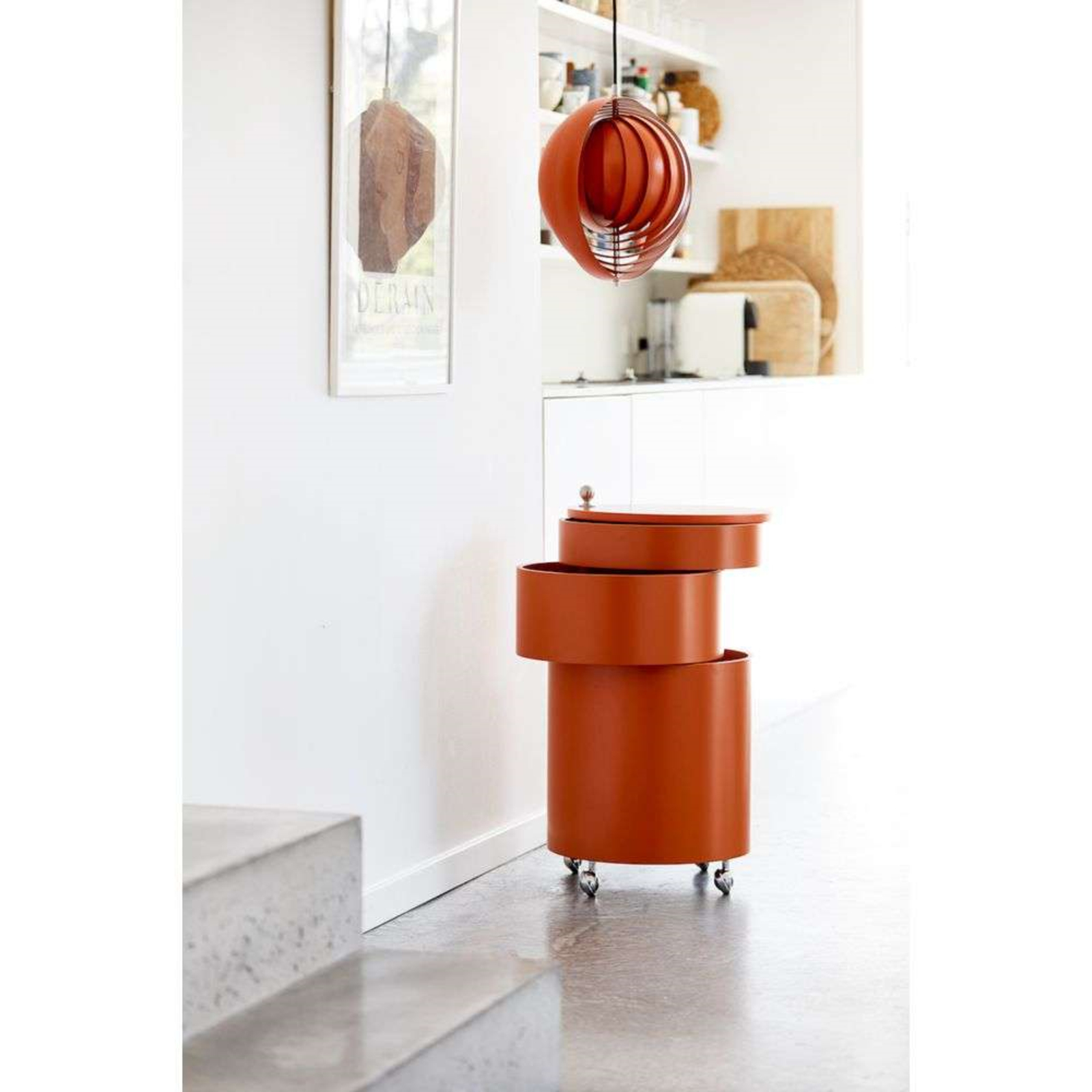 Barboy Side Table Orange - Verpan