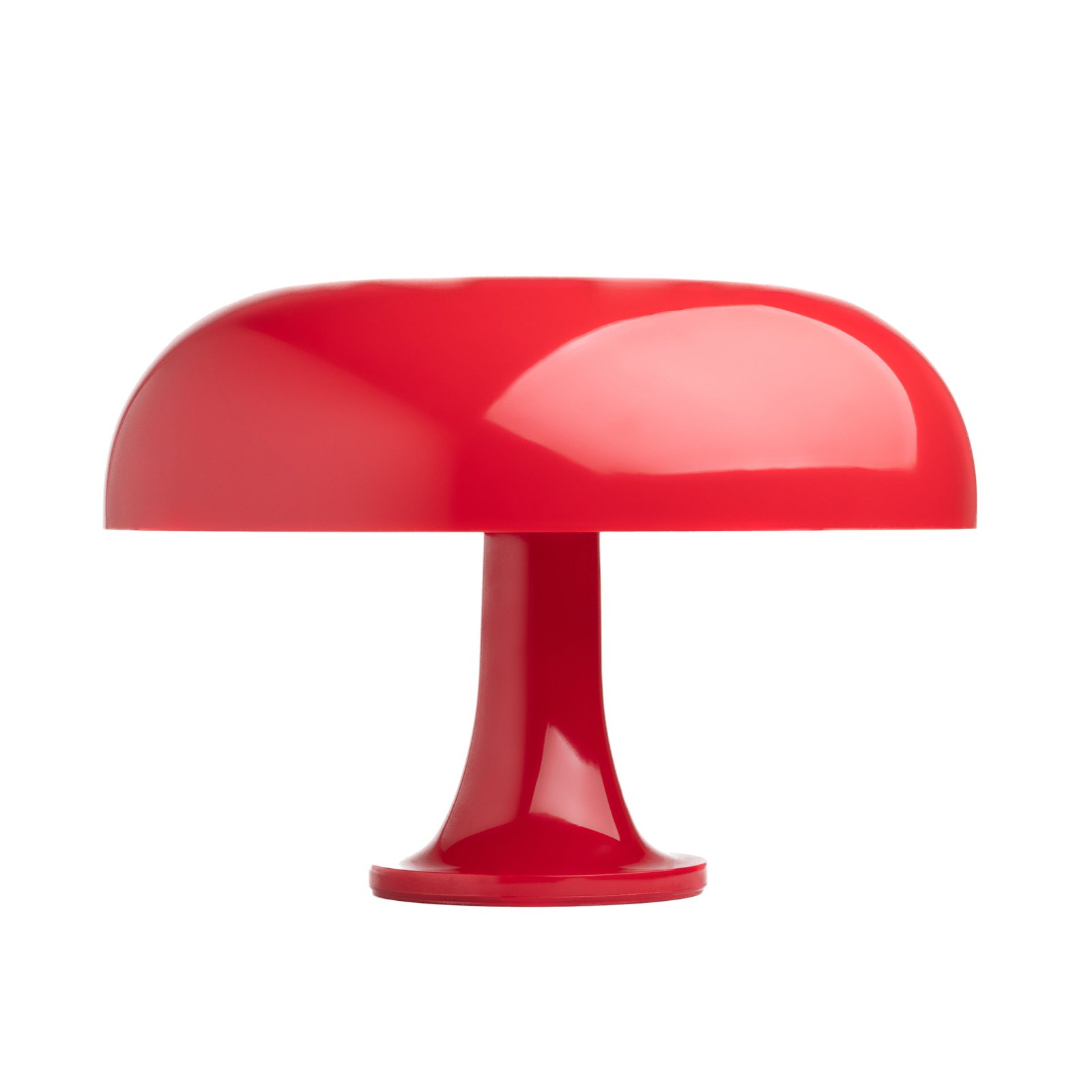Artemide Nessino -design-pöytävalaisin, punainen