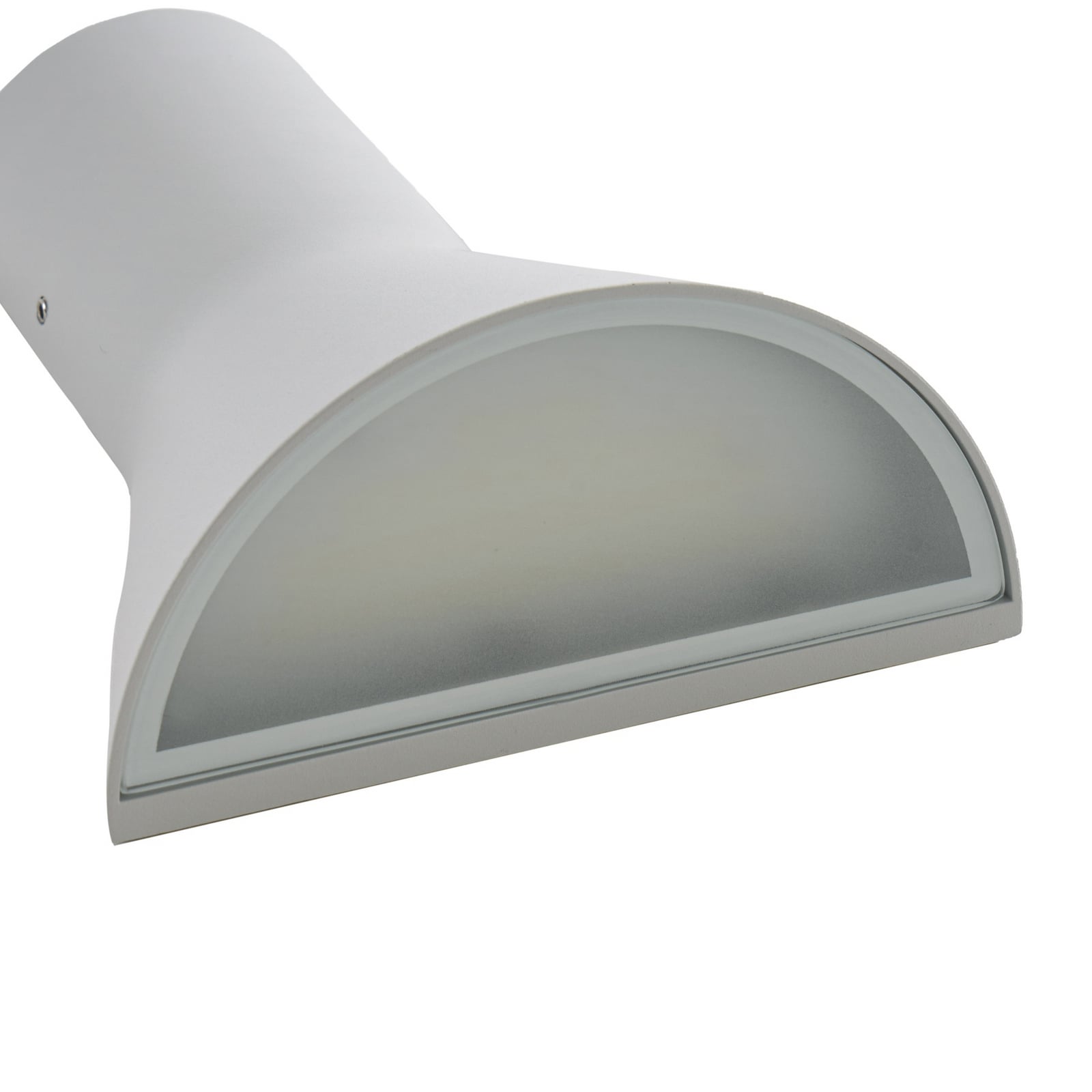Zephy LED-Außenwandlampe, Up/Down, grau, IP54, CCT - Lucande