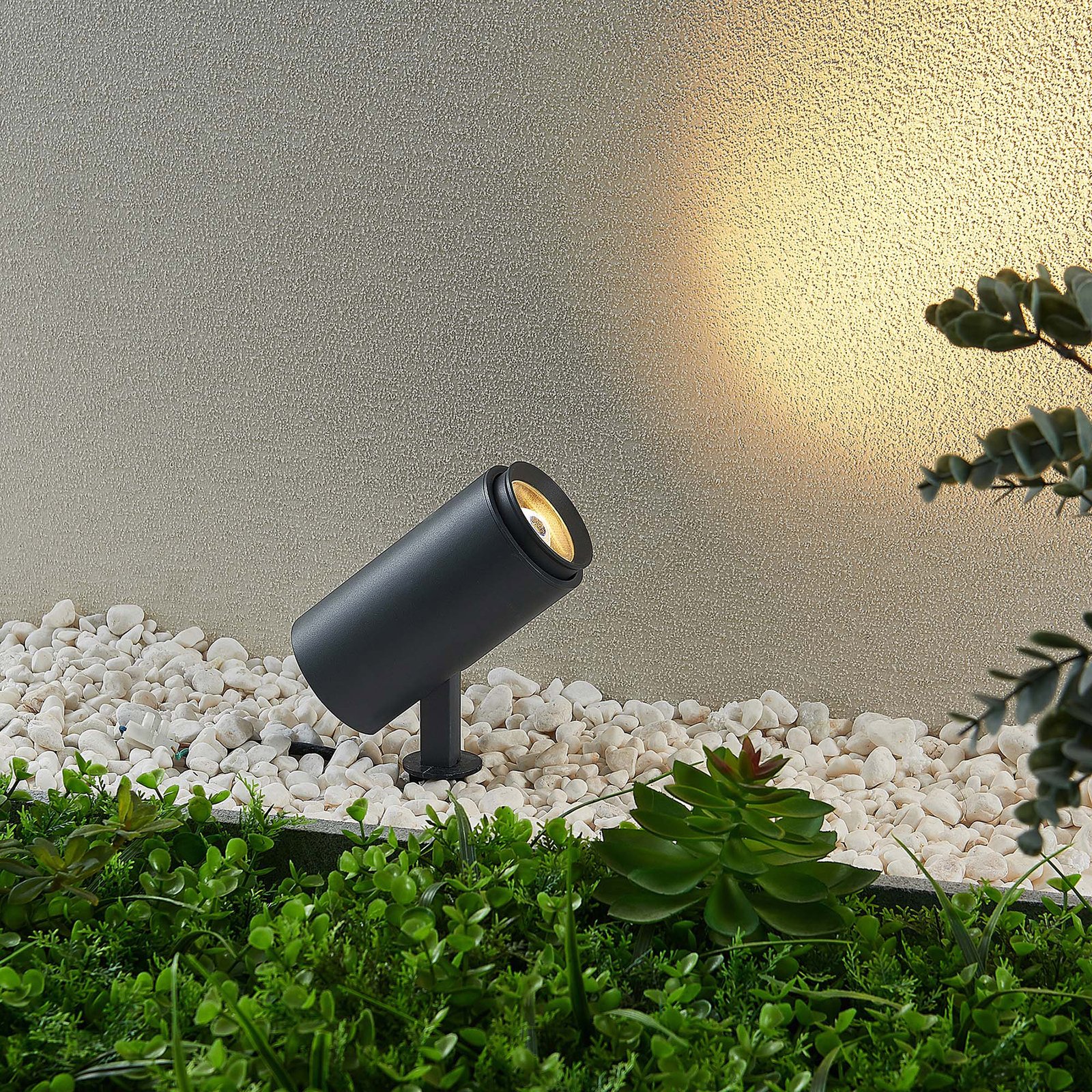 Arcchio Padino LED outdoor spotlight aluminium
