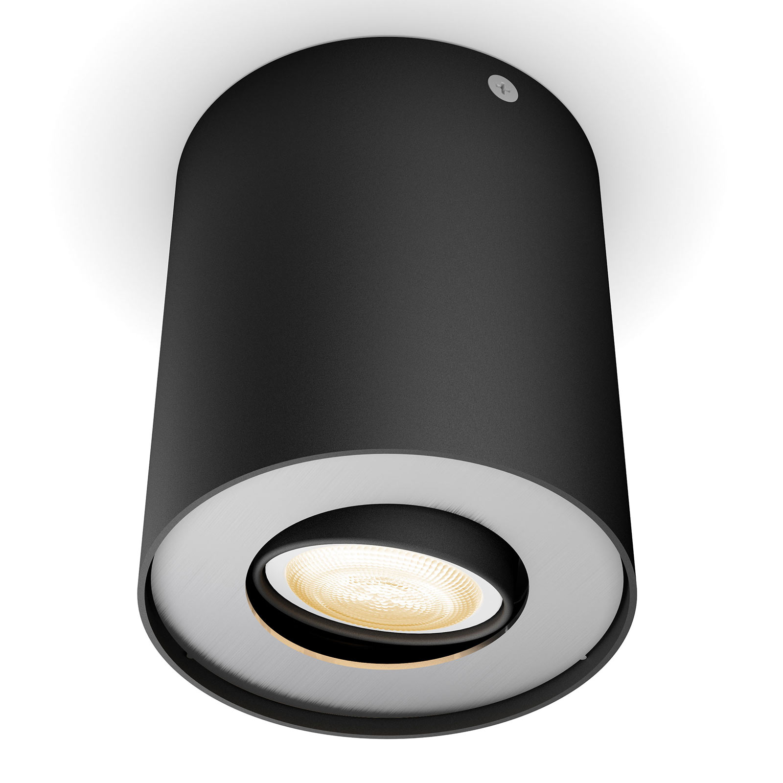 Philips Hue Pillar Spot Led Avec Variateur Noir Luminaire Fr