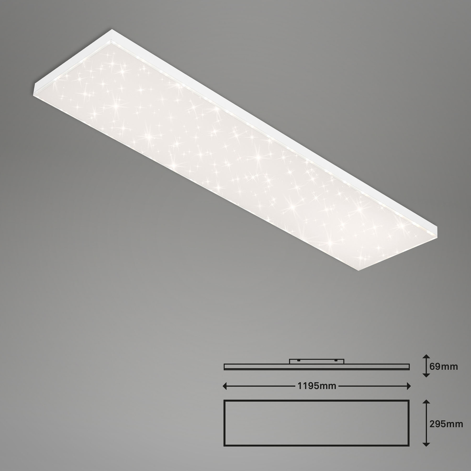 LED-Sternenhimmel Frameless CCT, rechteckig