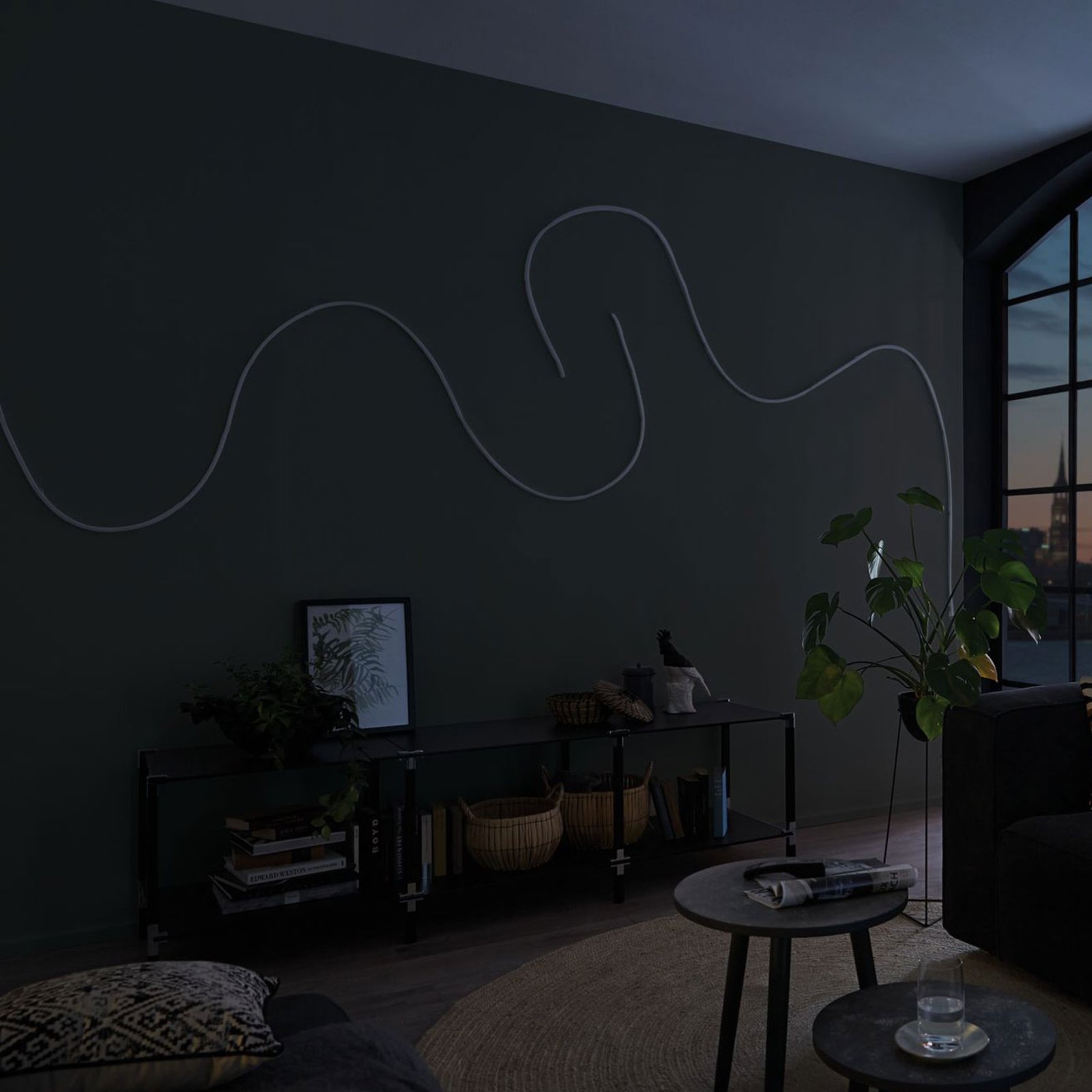 MaxLED Flow LED Strip 5m Basic Set White - Paulmann
