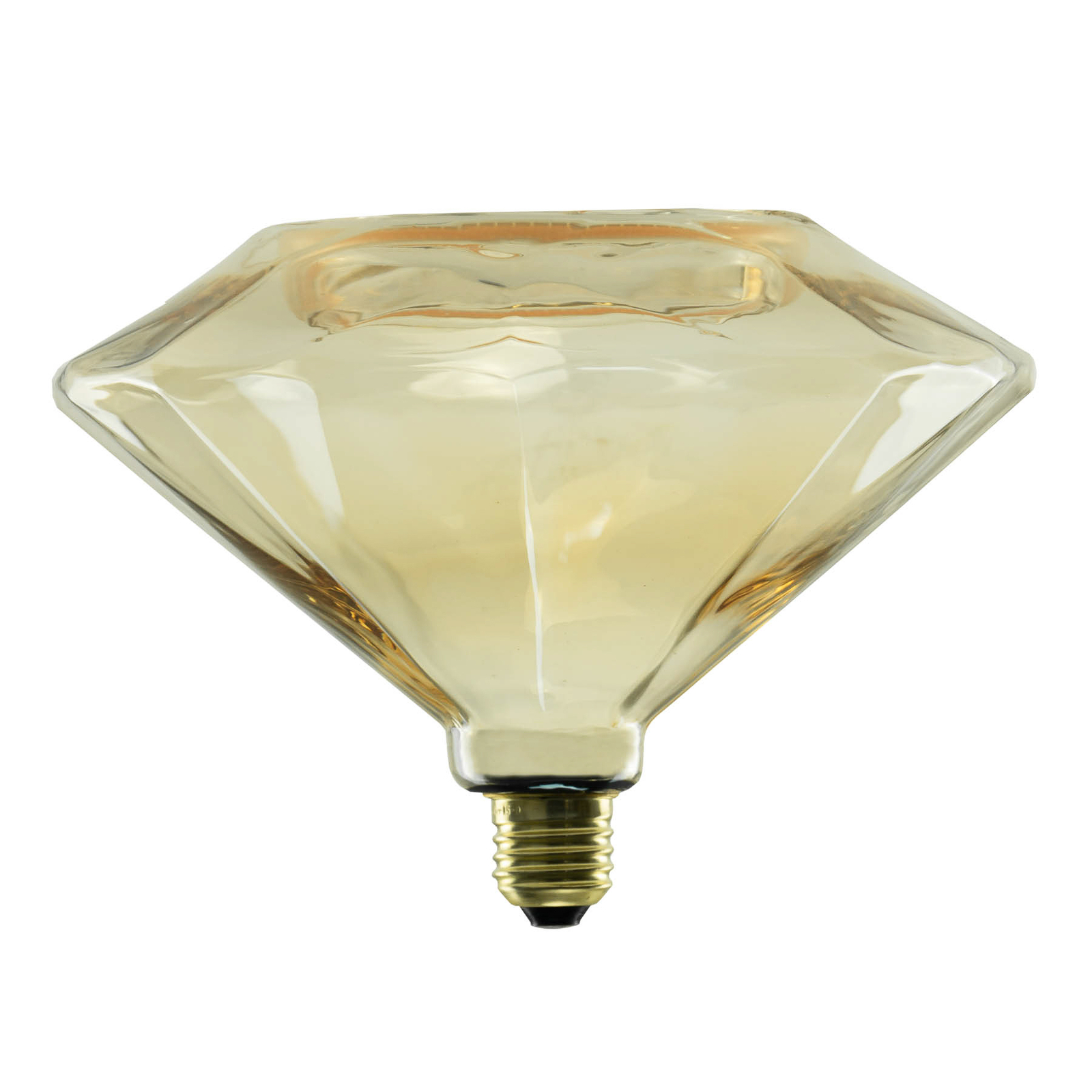 SEGULA LED floating diamond E27 8W zlatá stmívací