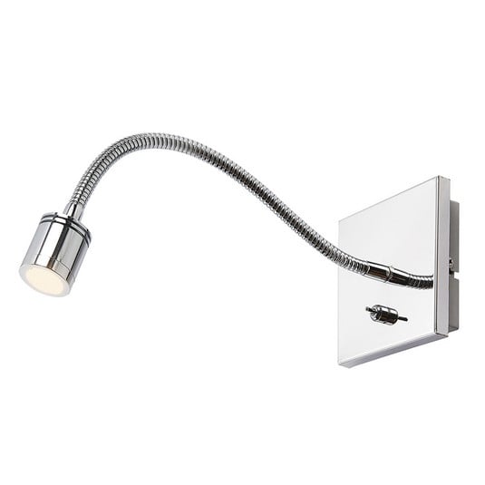 Berfin Vegglampe Chrome/Clear - Lindby