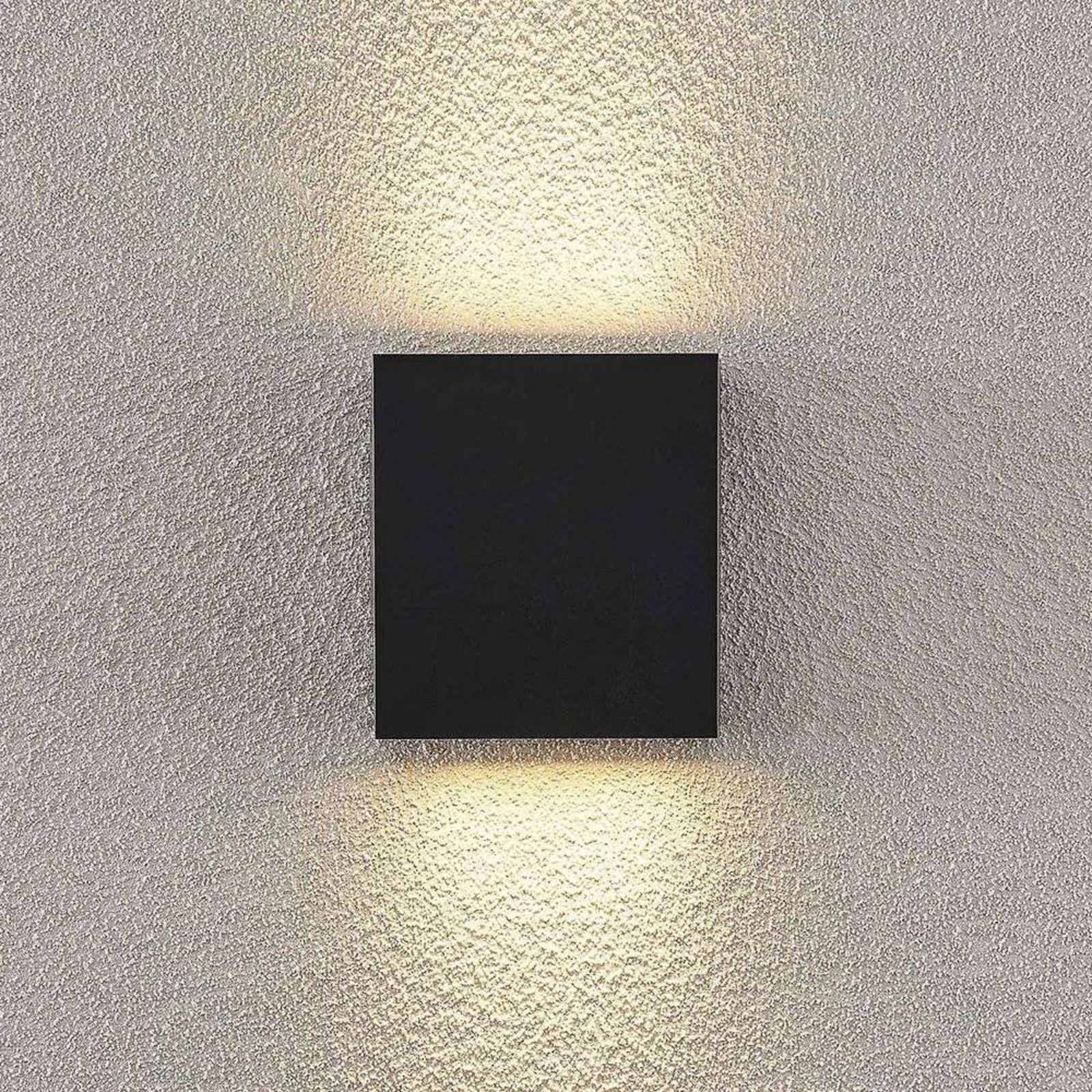 Ugar LED Outdoor Wall Lamp H14 Dark Grey - Lindby