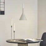 Foscarini Aplomb-riippuvalo GU10 betonia valkoinen