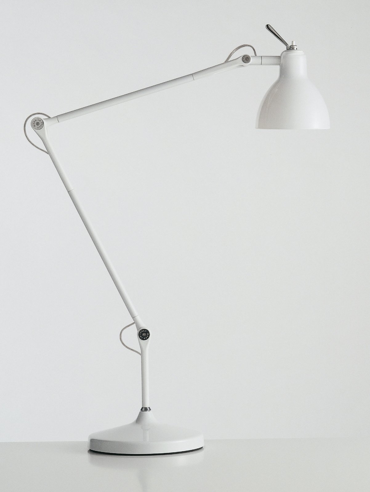 Luxy T2 Stolní Lampa White/Gloss White - Rotaliana