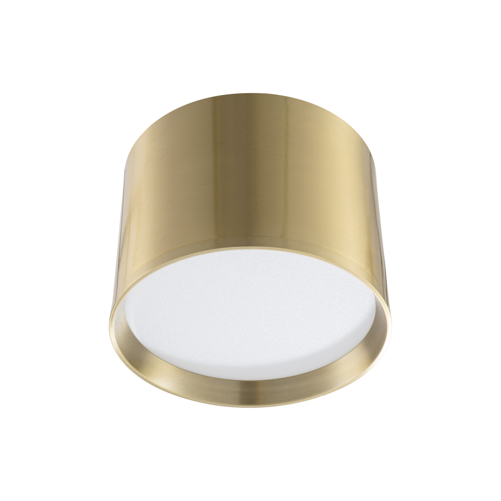 Lindby LED-Strahler Nivoria, Ø 12 cm, gold