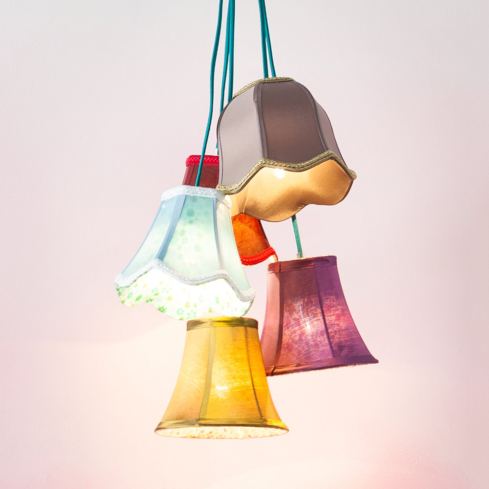 KARE Saloon Flowers 5 dizajnérska závesná lampa