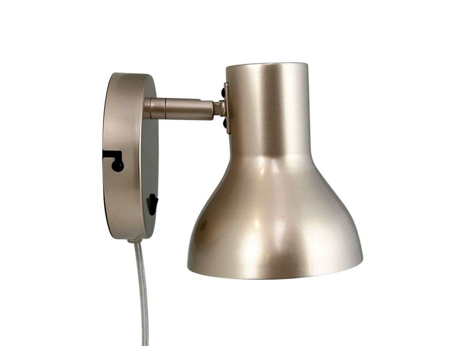 Bob Vägglampa Metallic Beige - DybergLarsen