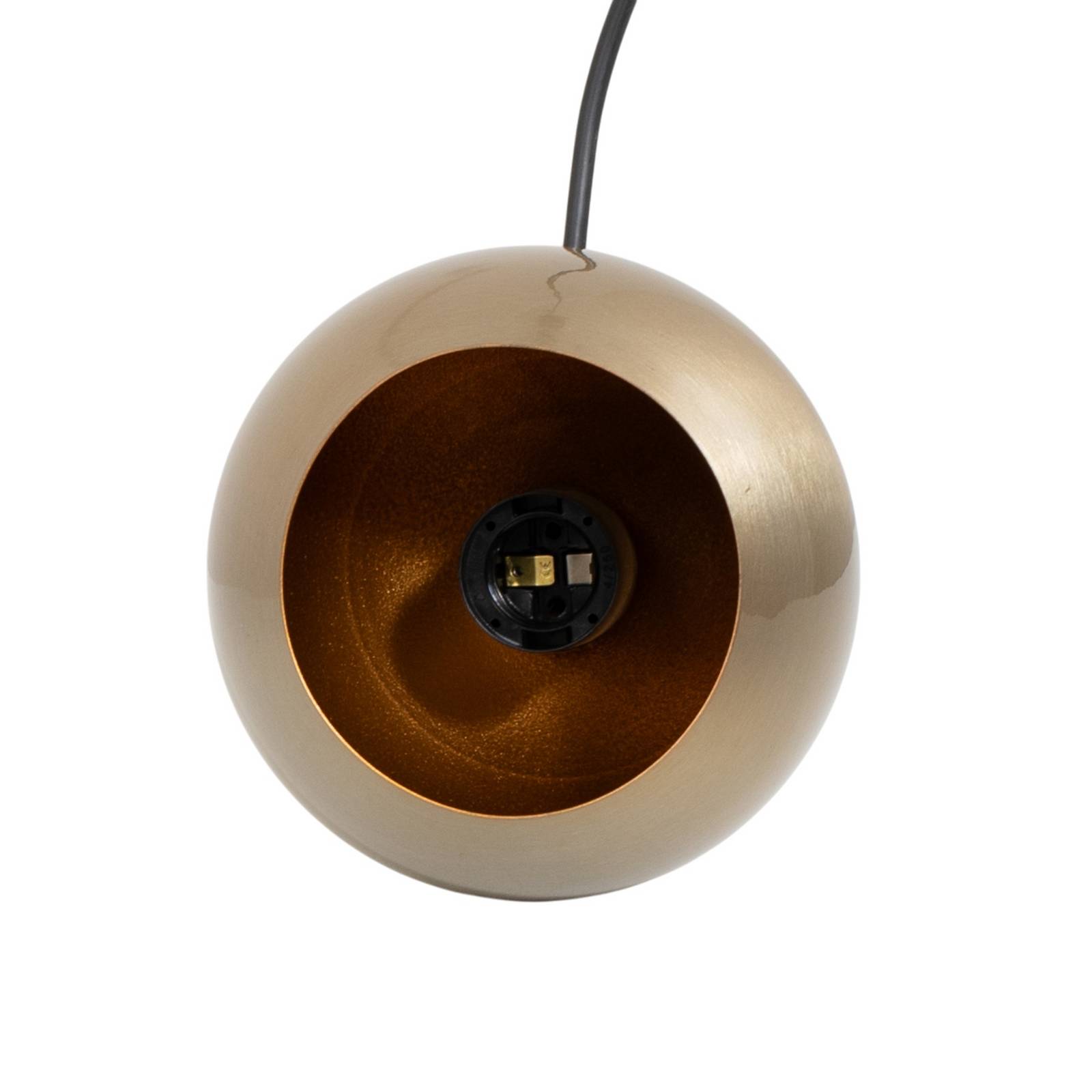 Żyrandol Berceste 9201, Ø 15 cm, złota, żelazo, E27