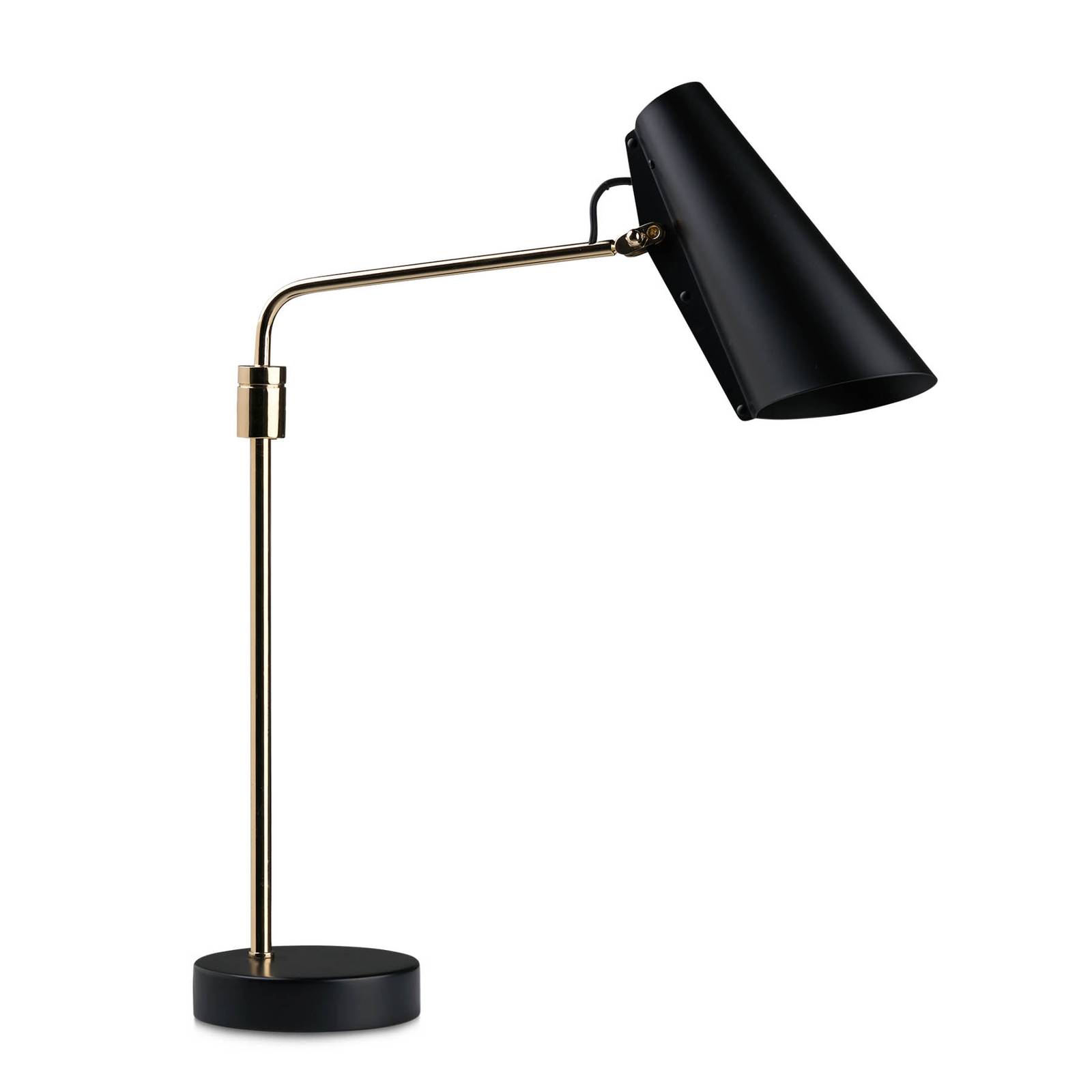 Northern Birdy Swing Tischleuchte schwarz/messing
