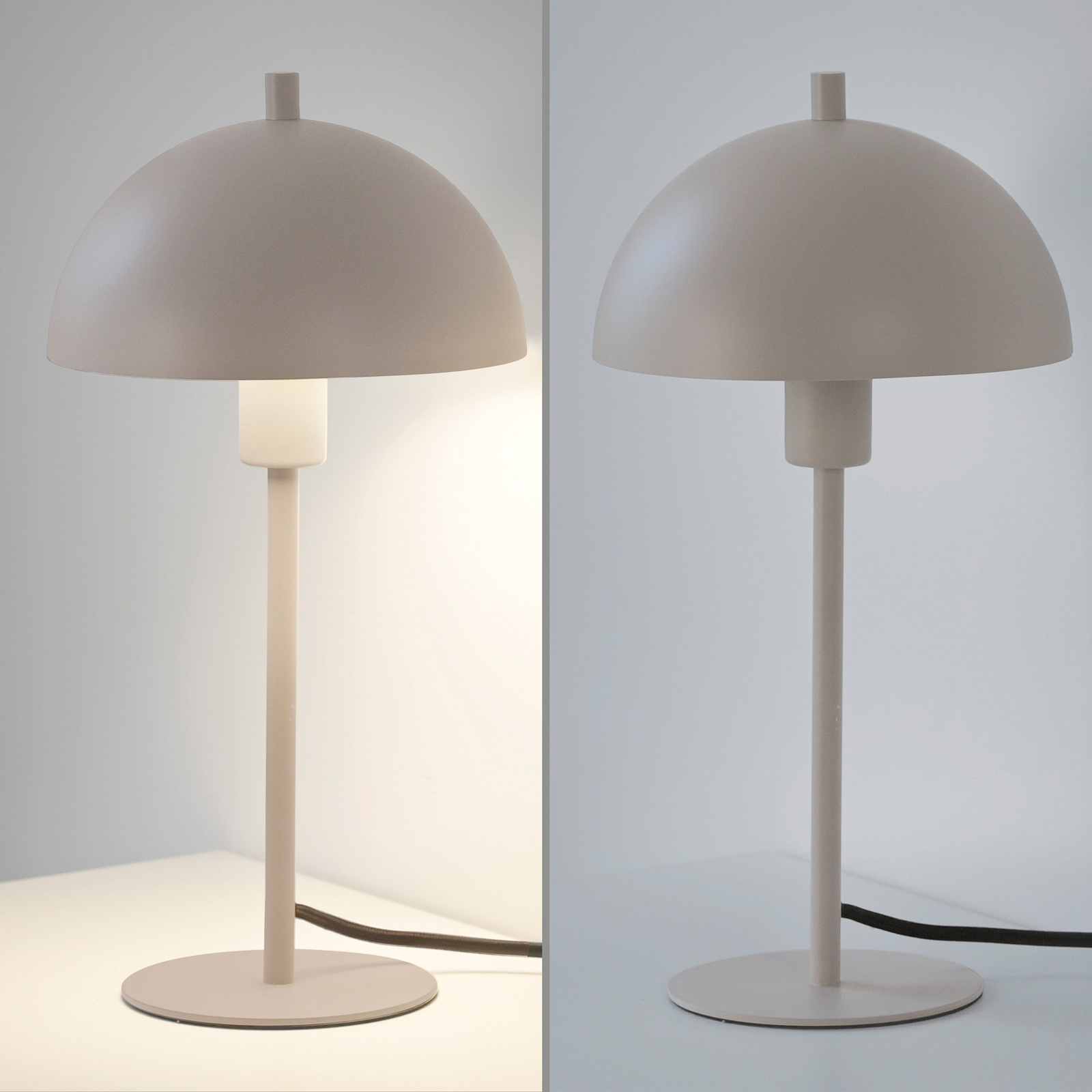 Schöner Wohnen Ali table lamp, sand breeze, iron, E14 Schöner Wohnen Ali table lamp, sand breeze, iron, E14