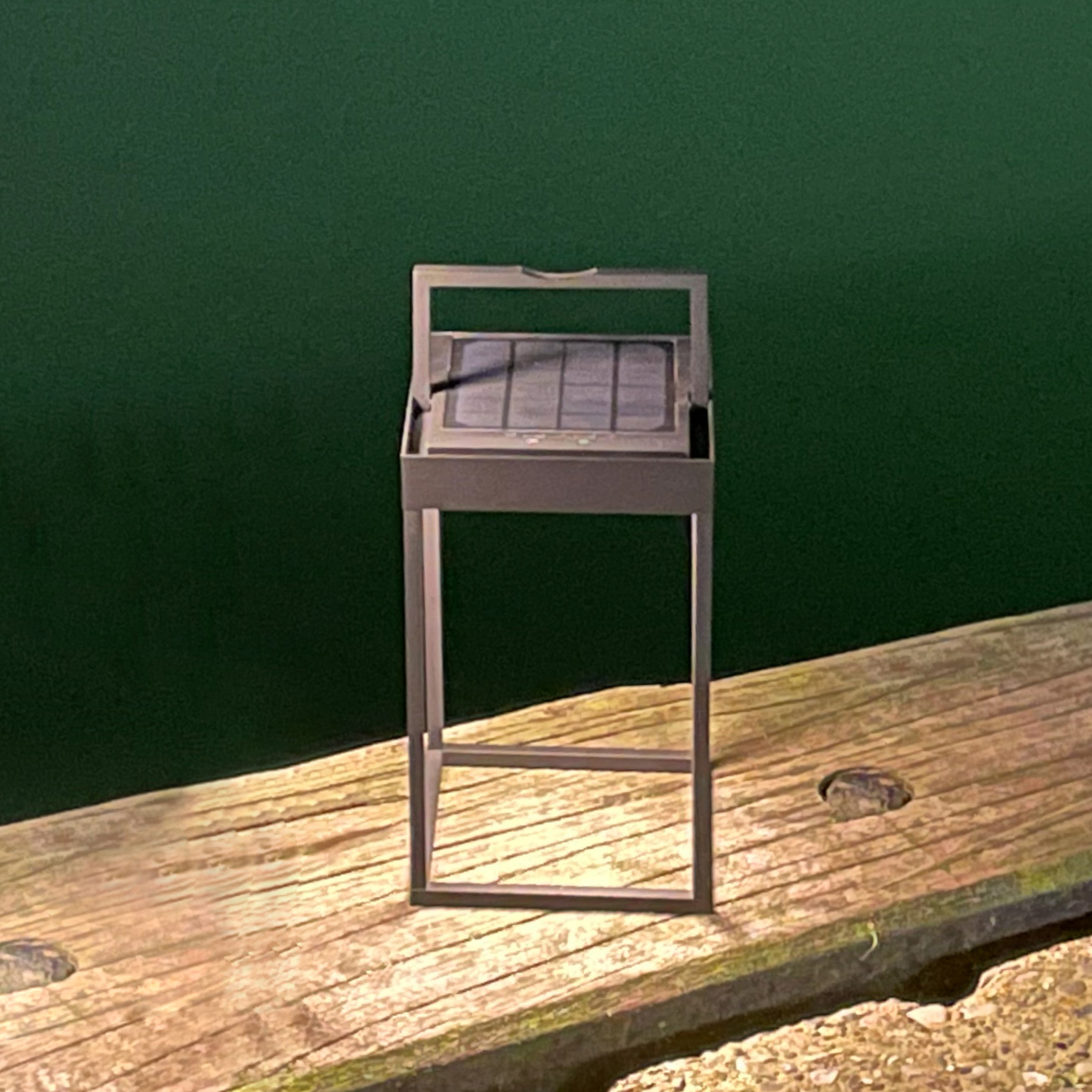 LOOM DESIGN Lucerna solar lantern 30cm black