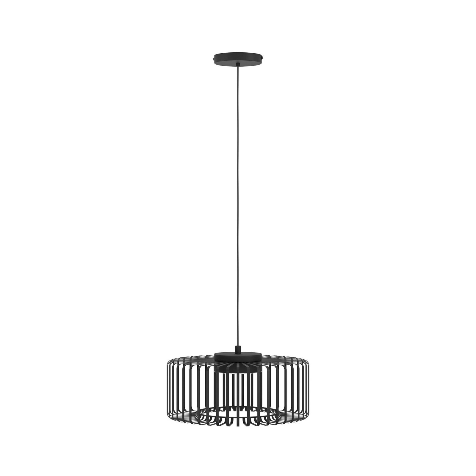 EGLO connect LED pendant light Ginestrone-Z, 1-bulb, black