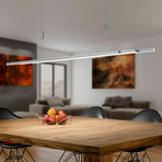 BANKAMP L-lightLINE LED-Hängelampe SensorDim Down