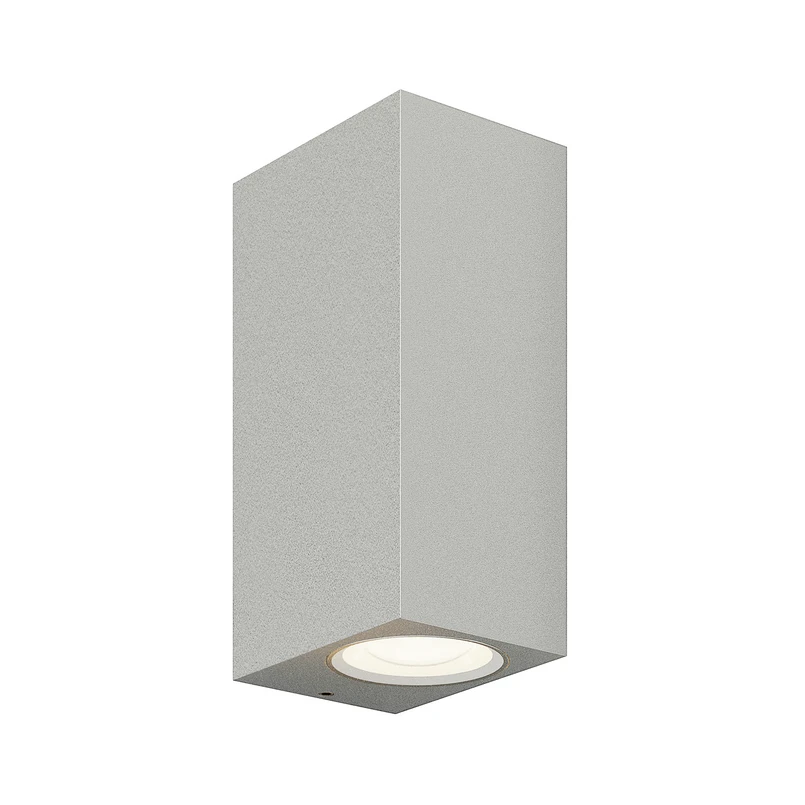 Lucande - Tavi Applique Murale d'Extérieur Silver