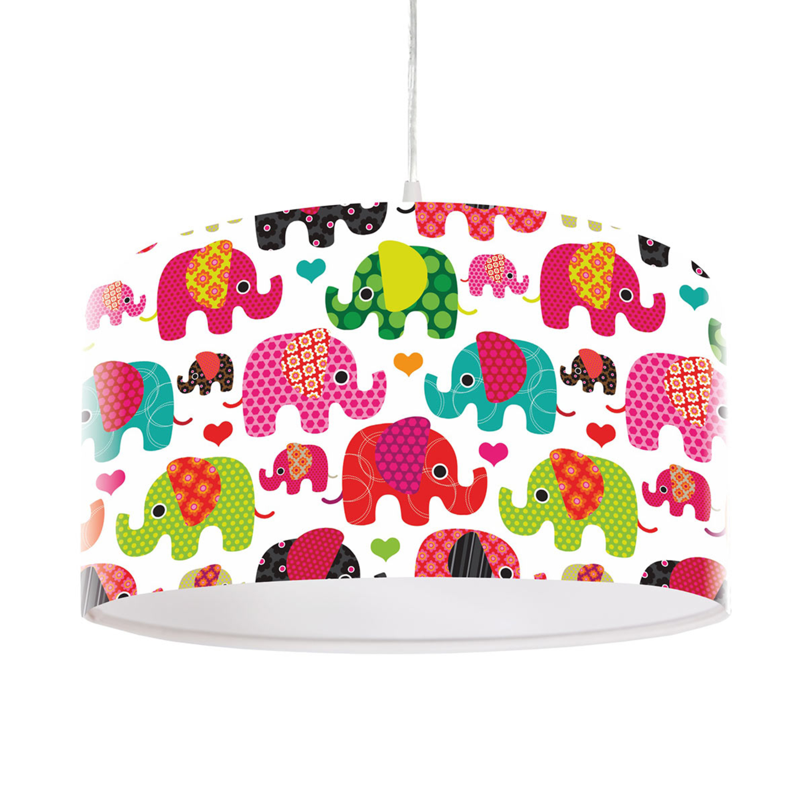 Schattige kinderkamer hanglamp Elefant