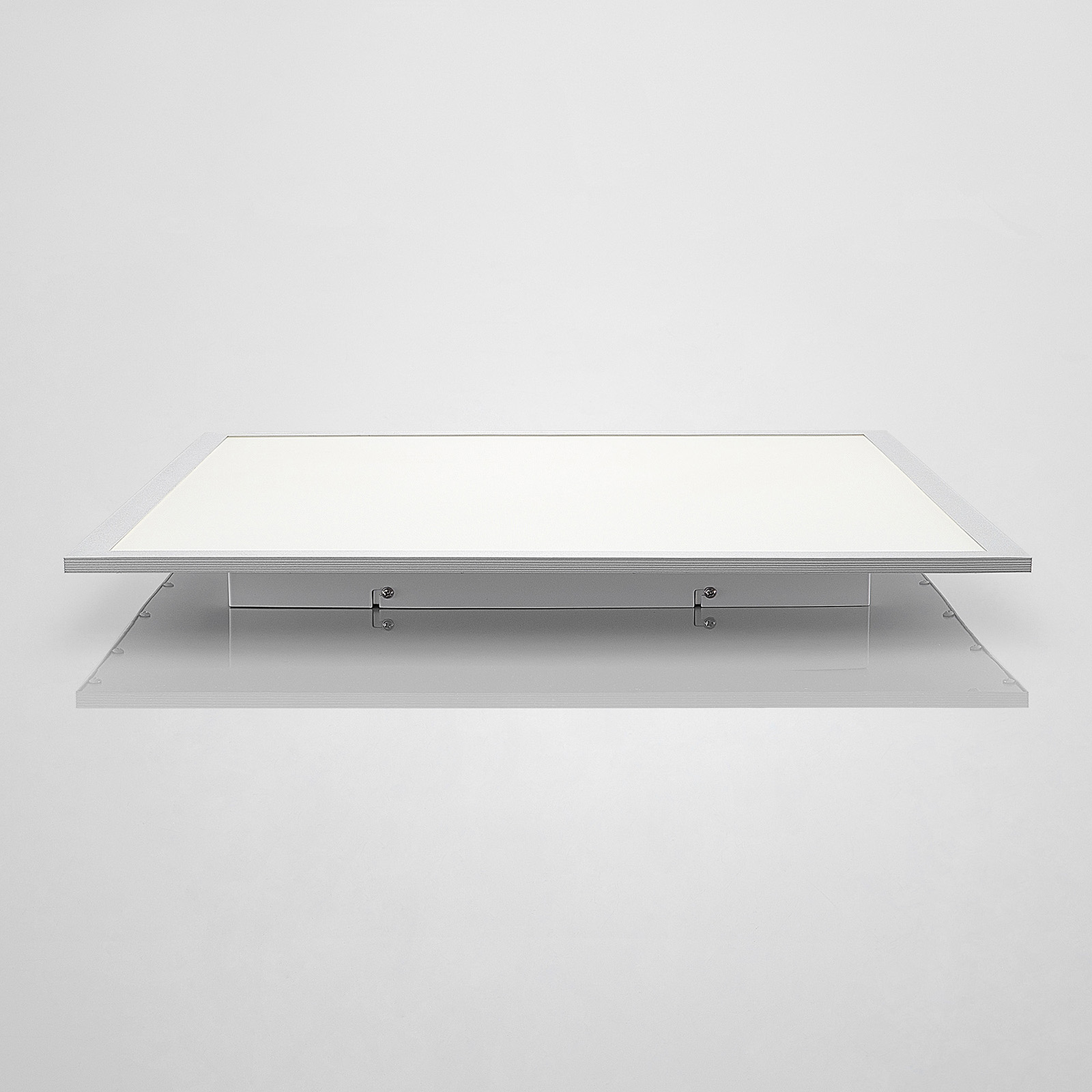Gelora LED panel, 62 cm, 4,000 K, silver-coloured, aluminium - PRIOS