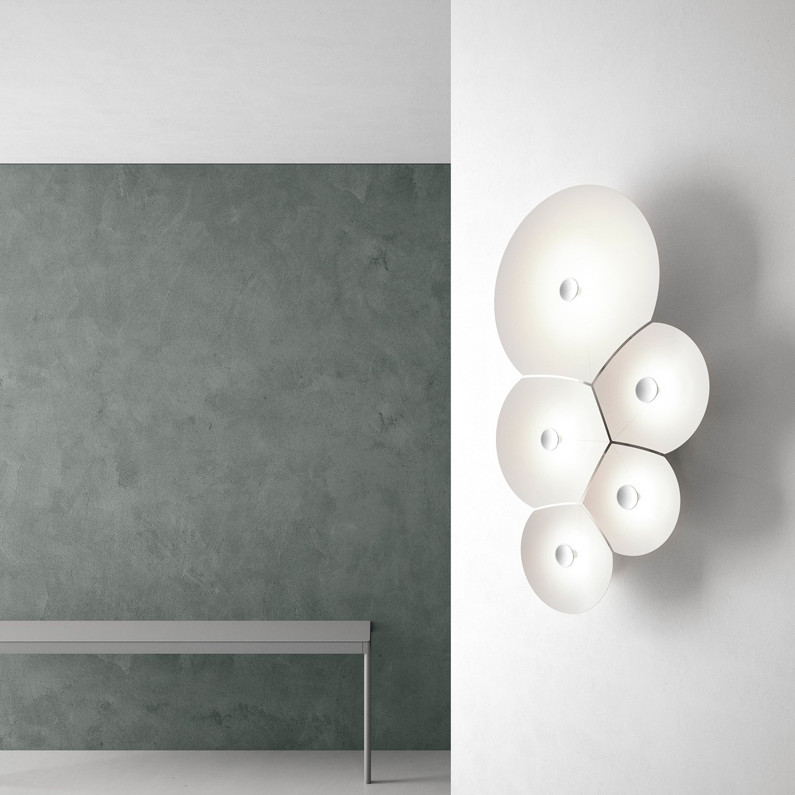 Bulbullia LED Wandleuchte 62x37 - Luceplan