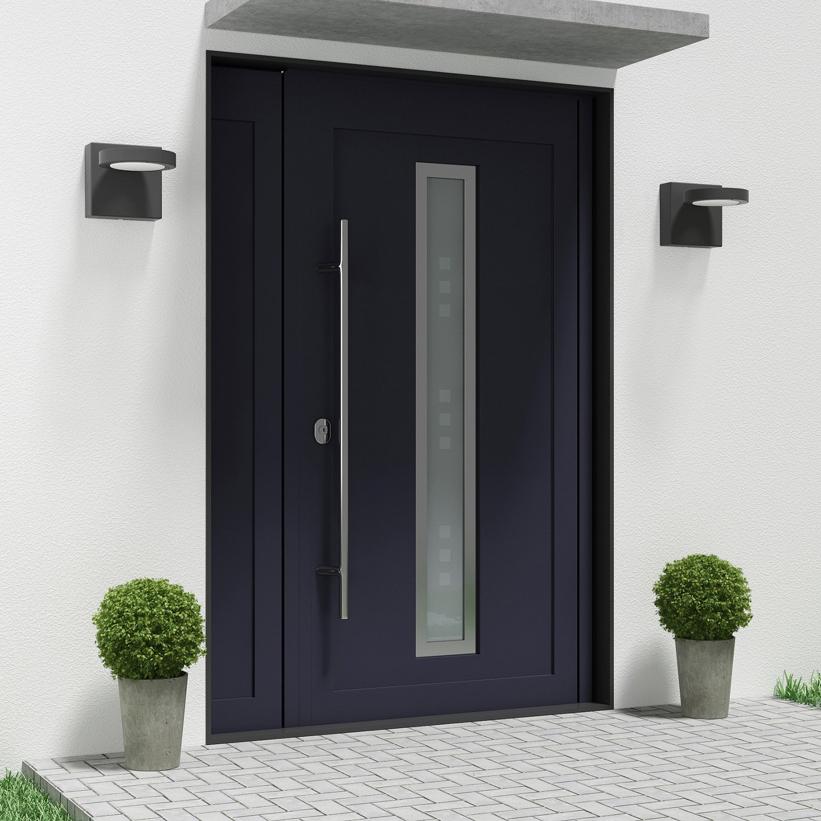 Belna LED OutdoorWall Lamp Graphite - Lucande