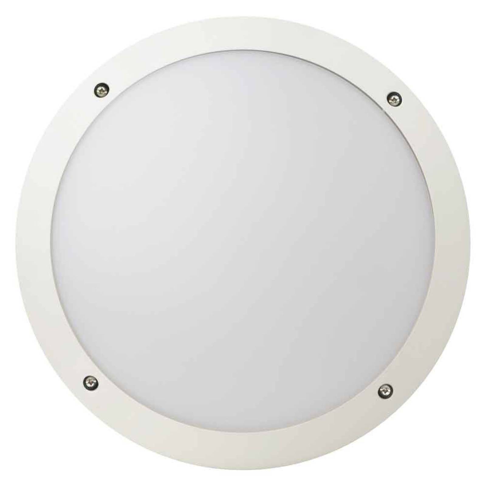 Megaman Fonda+ LED wall light, multilumen, white - Hallway - Flush Ceiling Light