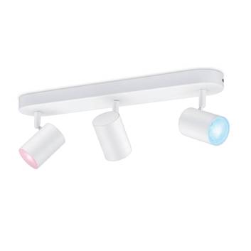 WiZ Imageo -LED-spotti, 3 lamppua, RGB-värinvaihto