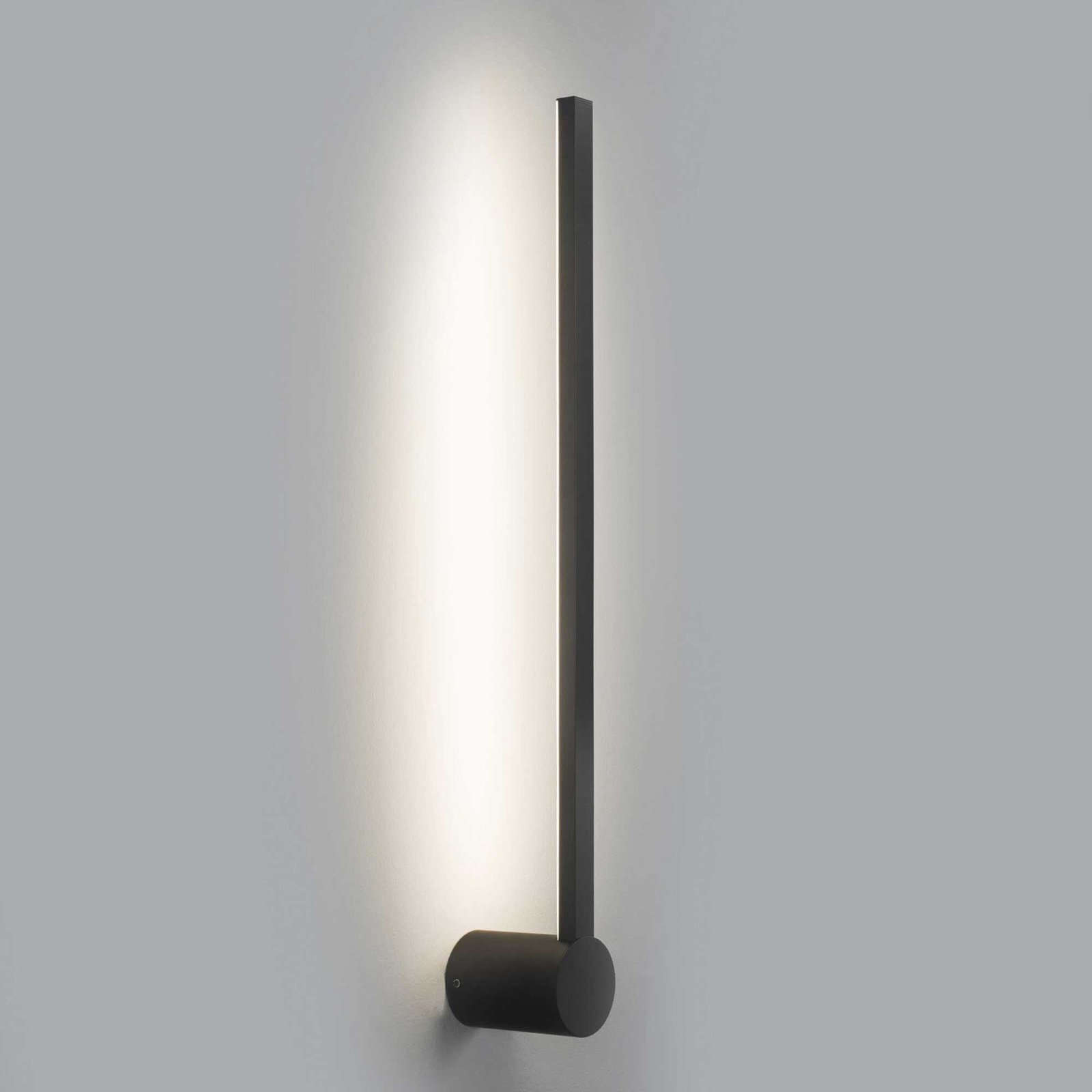 Forlight Aplică de perete cu LED pentru baie Passeggio Nova, 60 cm, negru