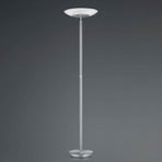 Findus LED floor lamp, 1-bulb, nickel