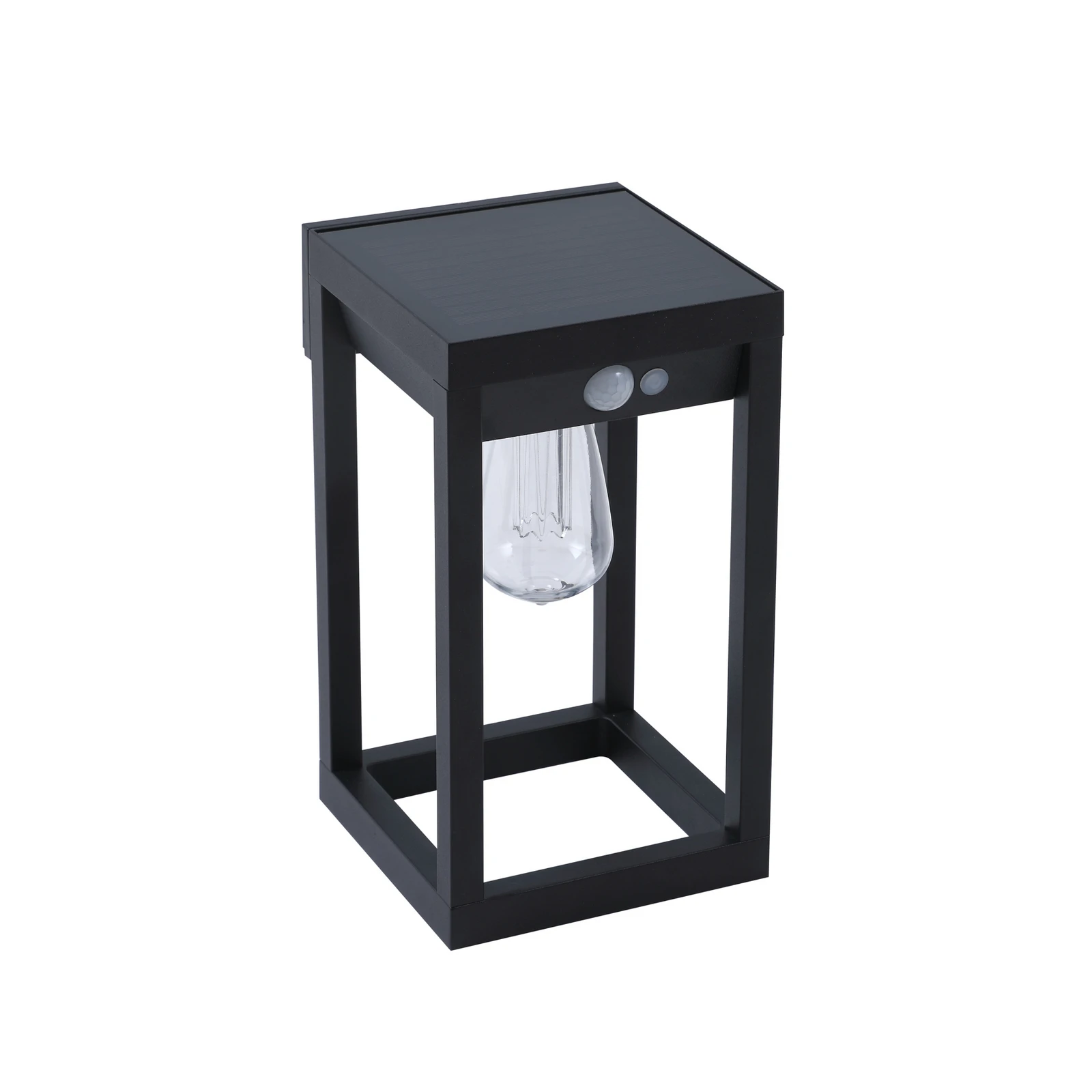 Lindby Smart LED-Solarwandlampe Enea, Sensor, CCT, RGB, Tuya