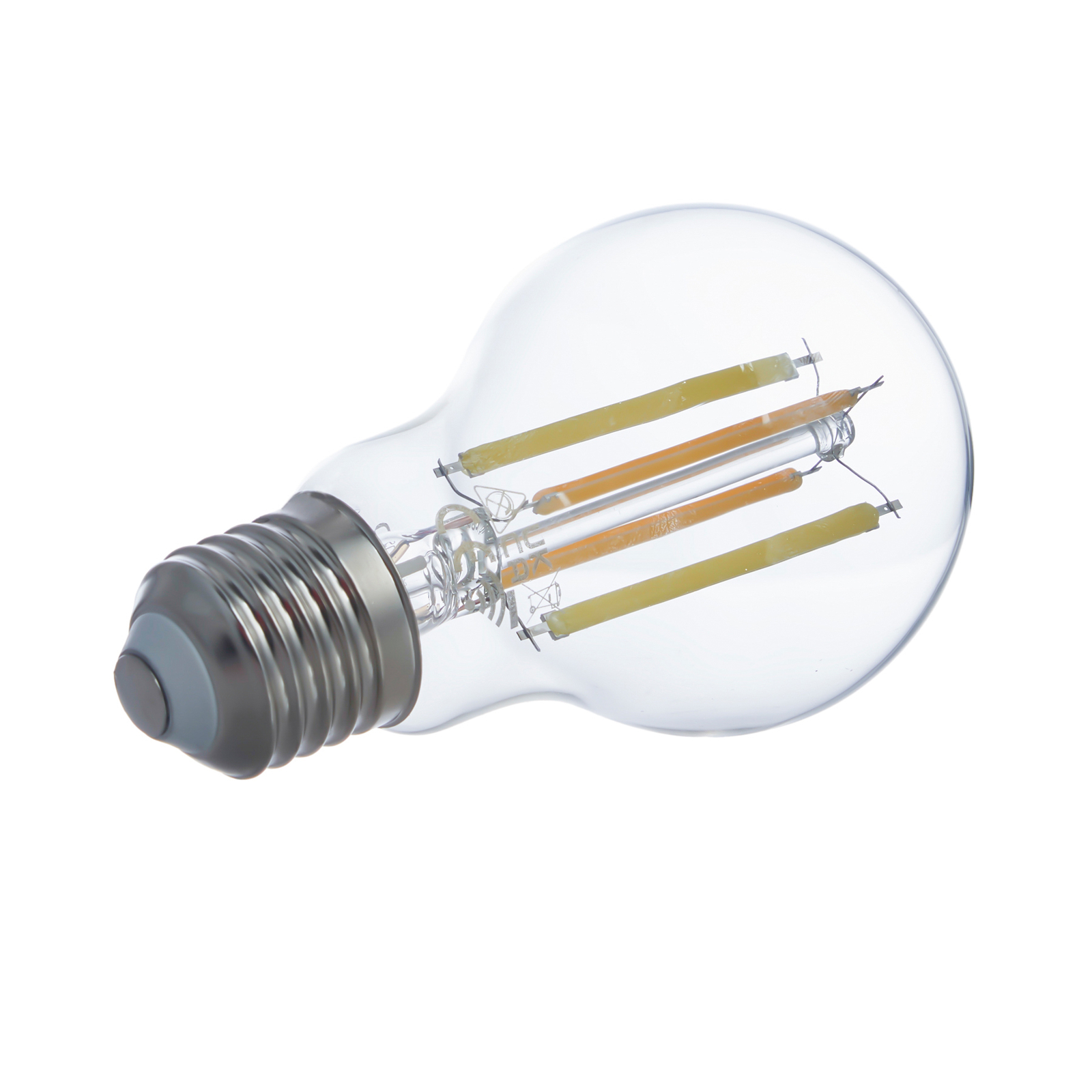 LUUMR Smart LED žiarovka číra E27 A60 7W Tuya WLAN CCT