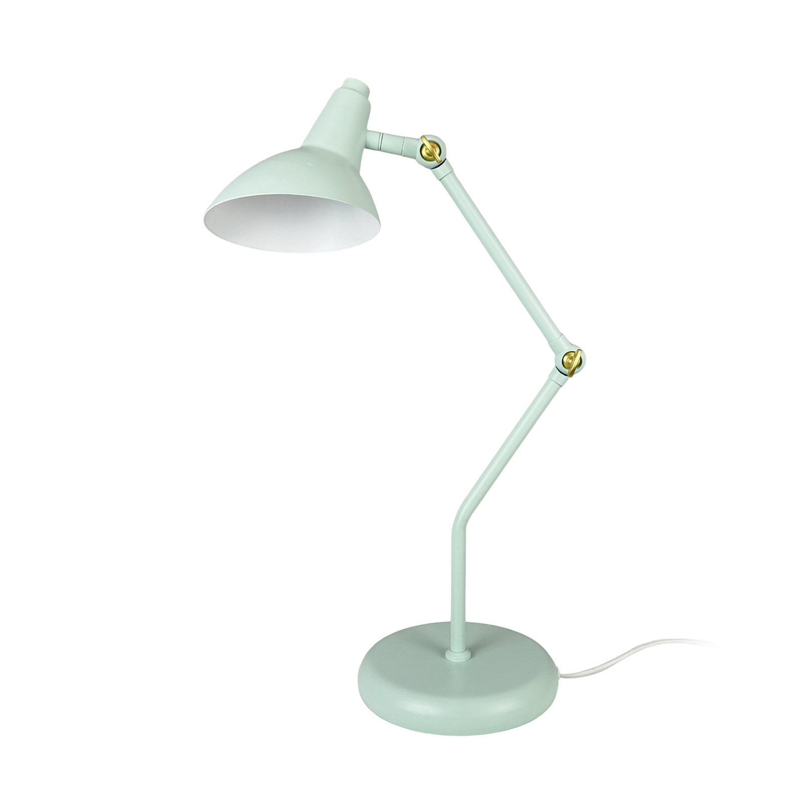 Dyberg Larsen Tischleuchte Vela, mint, Höhe 45 cm