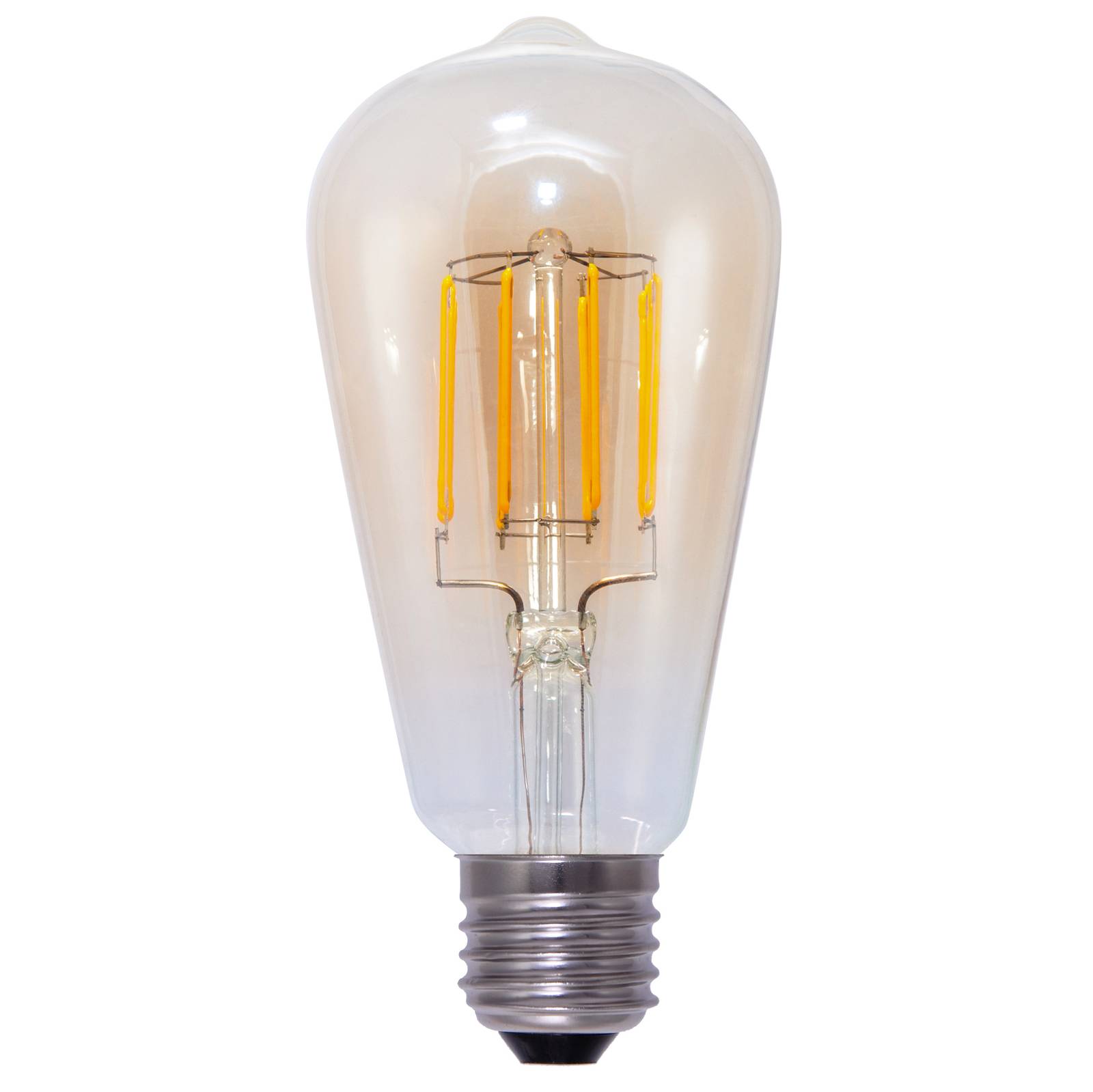 SEGULA LED-rustiklampa E27 5W 1 900 K guld