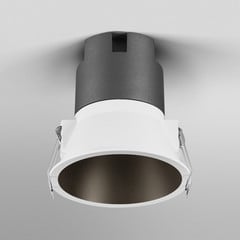 LEDVANCE Twist foco Ø9,3cm 840 blanco/negro