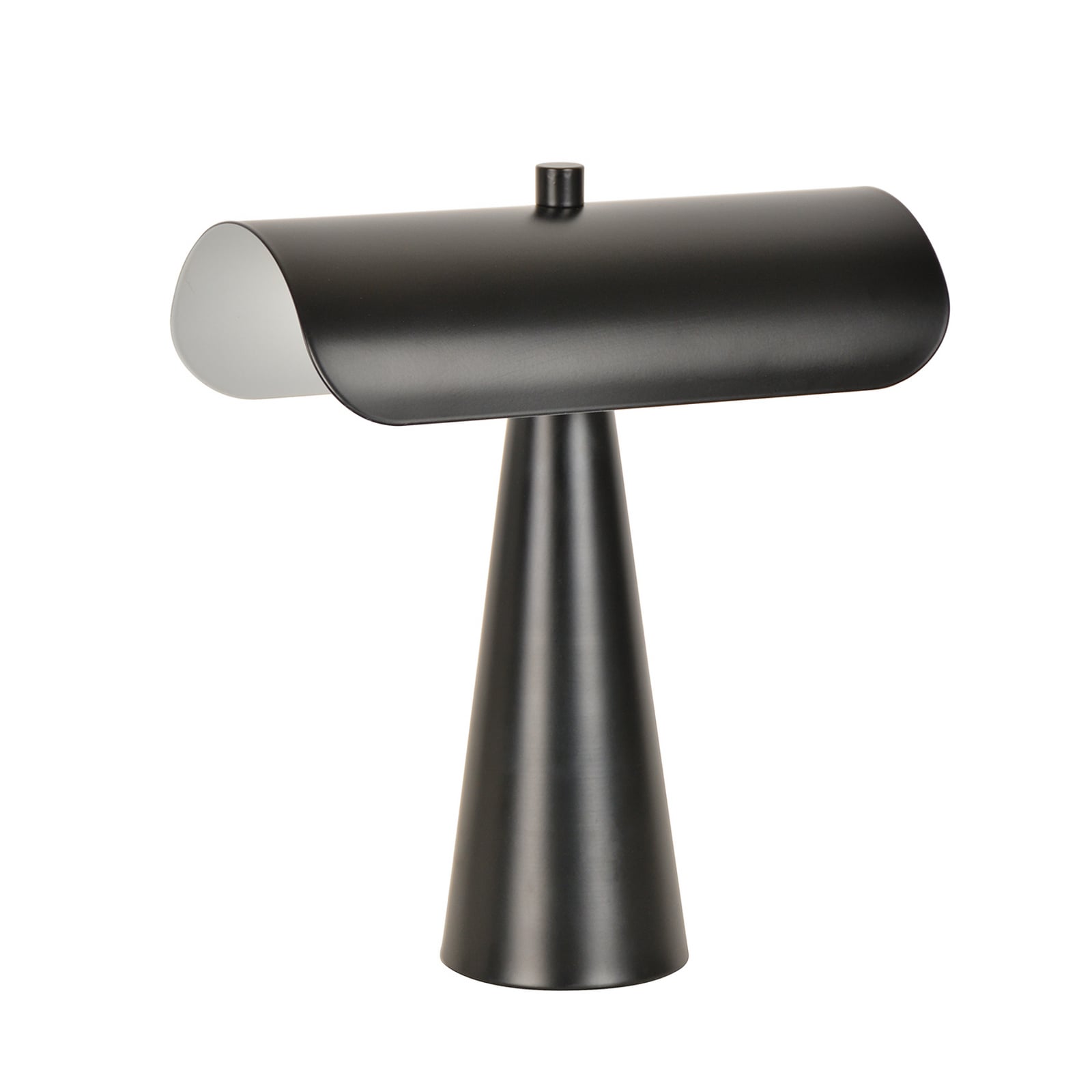 Lampada da tavolo Billie, nero opaco, altezza 30 cm - COREP SAS