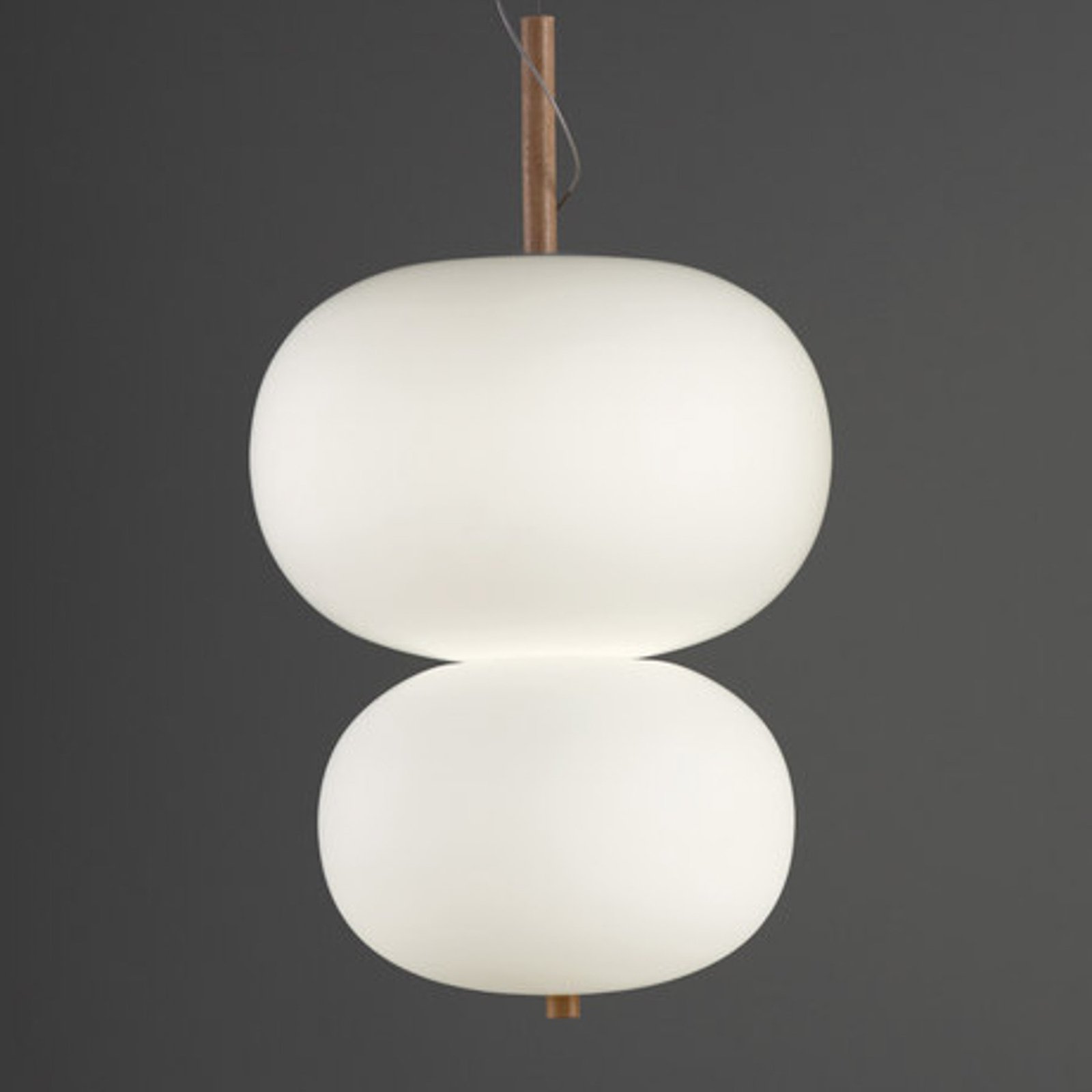 LEDS-C4 iLargi hanging lamp, 67 cm, light ash