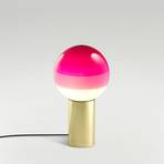 MARSET Dipping Light lampa stołowa różowa/mosiądz