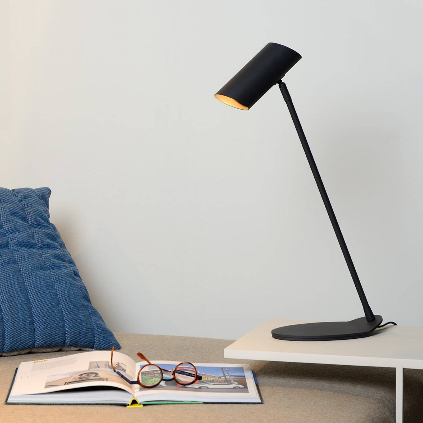 Lucide Lampe de bureau originale Hester noire