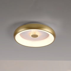 Vertigo LED laevalgusti, CCT, Ø 46,5 cm, messingist