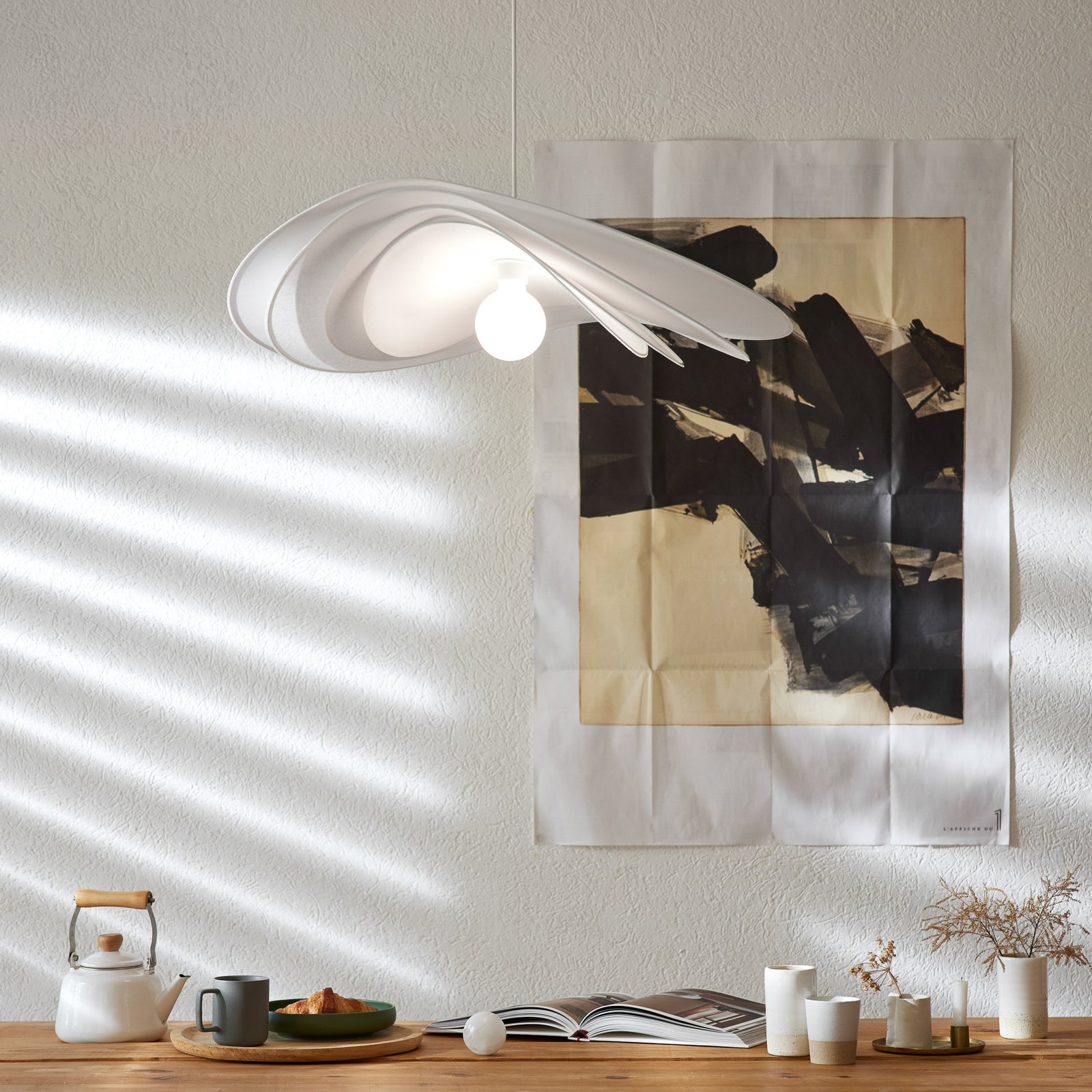 Selenitis Hängeleuchte, Ø 78 cm - MARKET SET