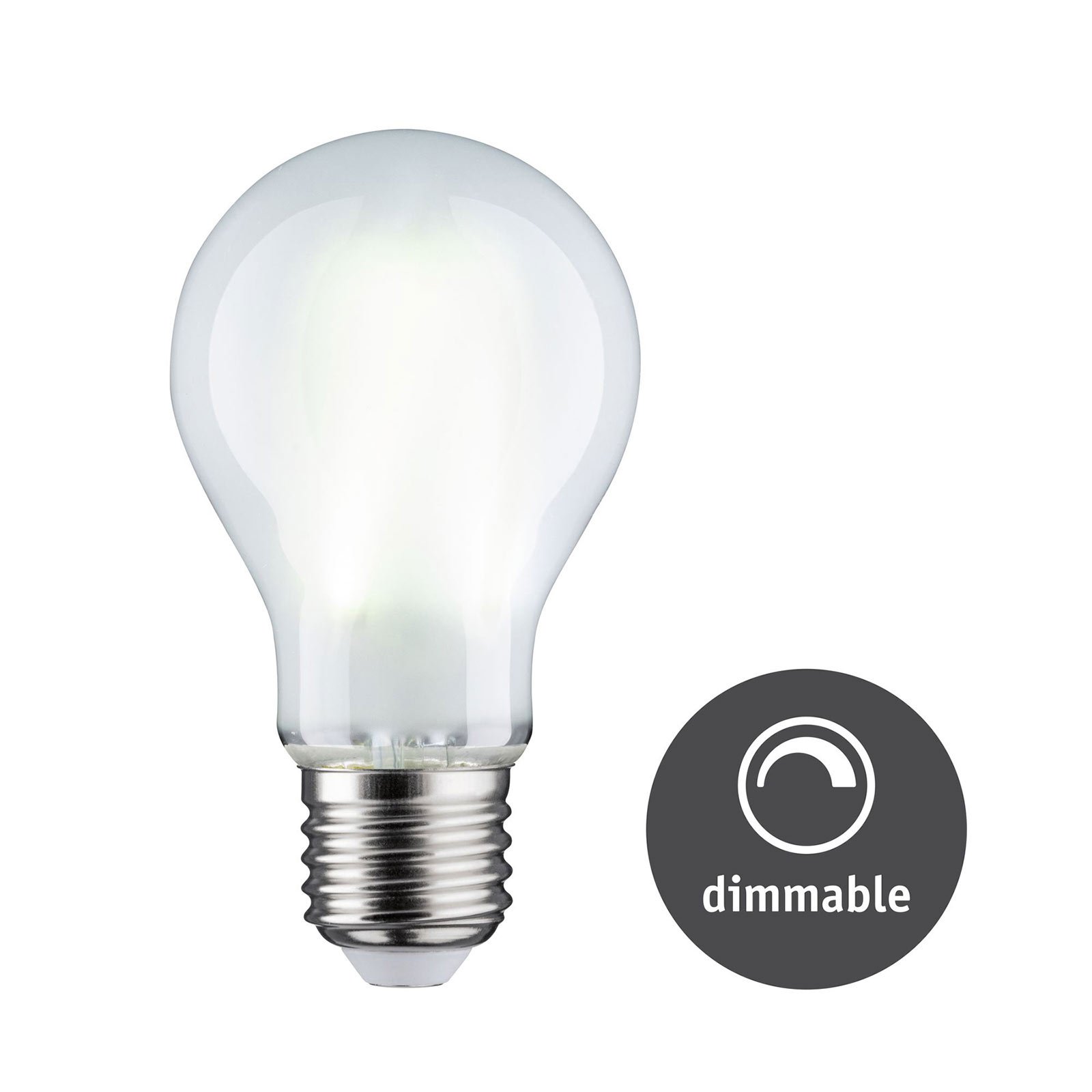Paulmann ampoule LED E27 9W 6 500K mate dimmable