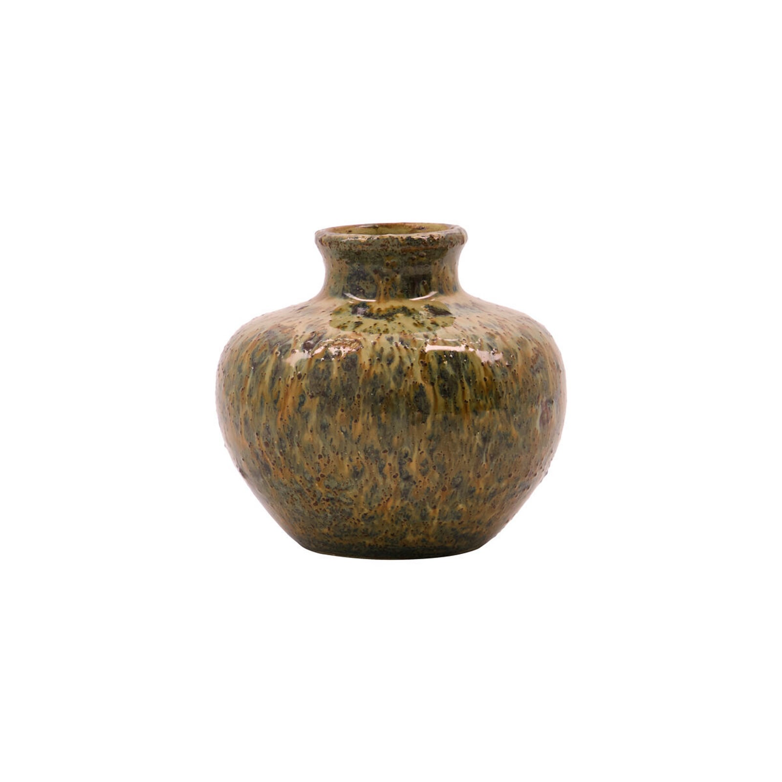 Vaso HDBodi, marrone, altezza 9 cm, ceramica - House Doctor