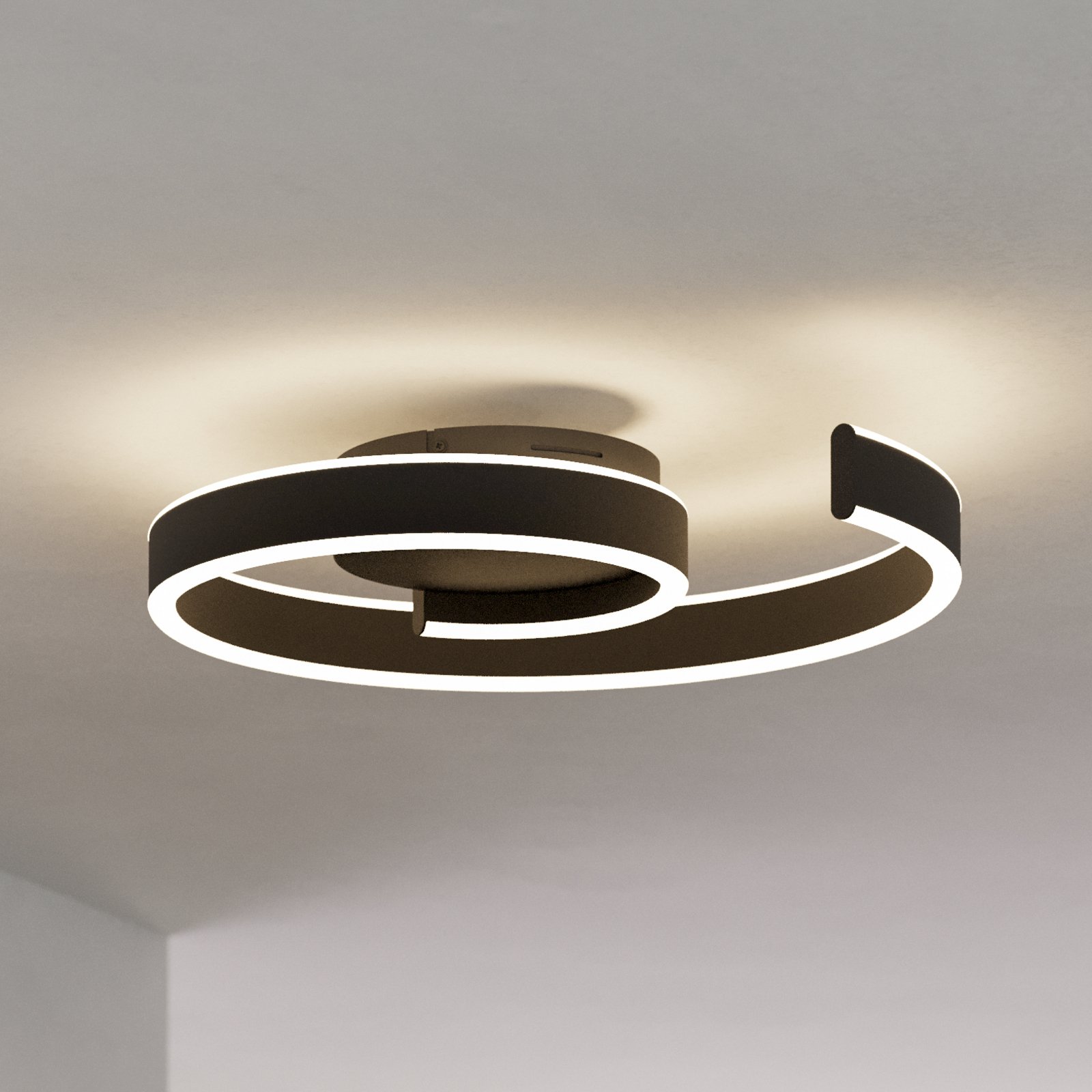 EGLO connect Smart-LED-Deckenleuchte Andabaia-Z, schwarz
