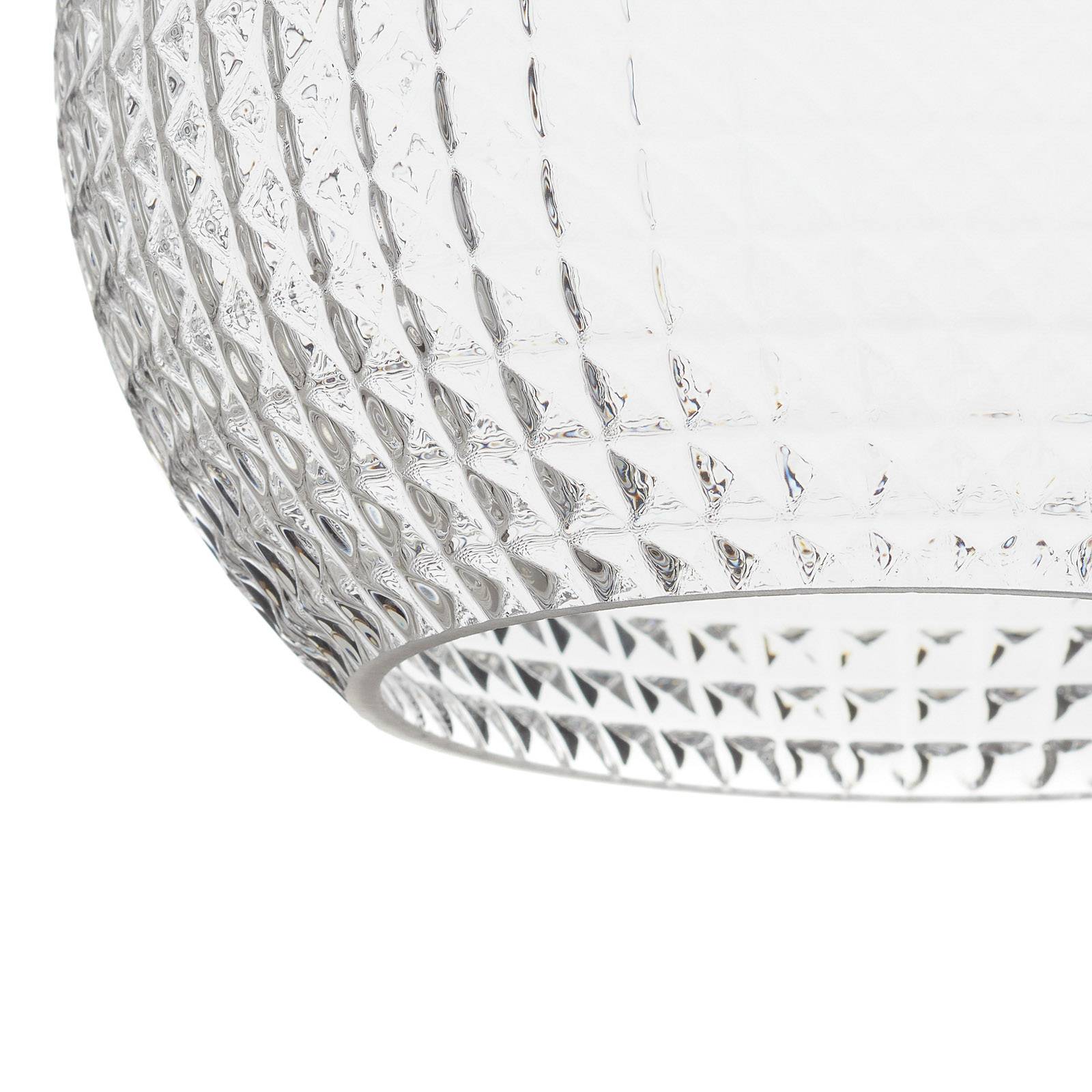Talisa - lampa wisząca ze szklanym kloszem