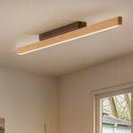 Φωτιστικό οροφής Envostar Lineo LED, δρυς ανοιχτό